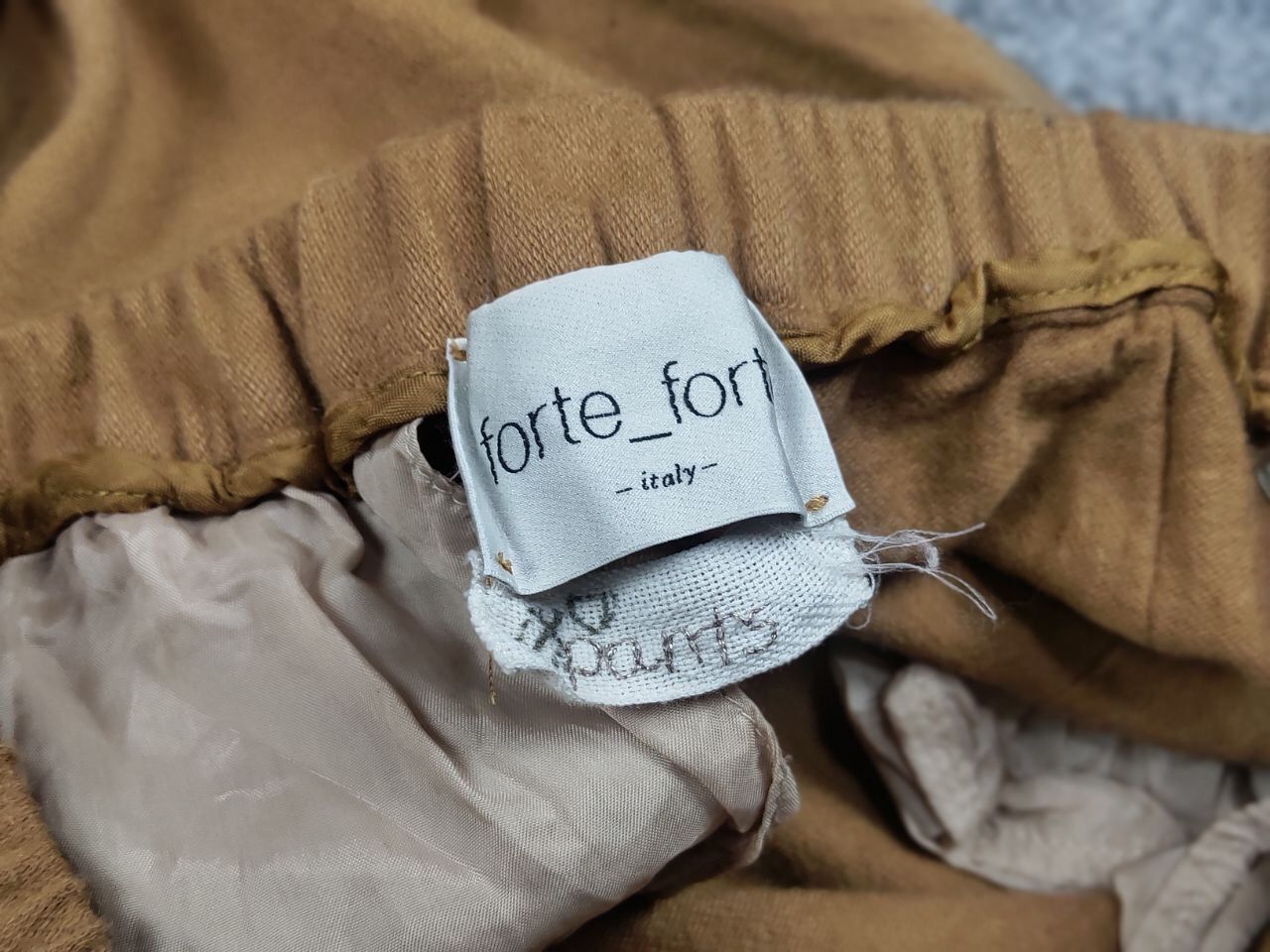 forte_forte Forte Forte Design Ankle Trouser Wool Beige Pants Size 25" / US 0 / IT 36 - 14 Thumbnail