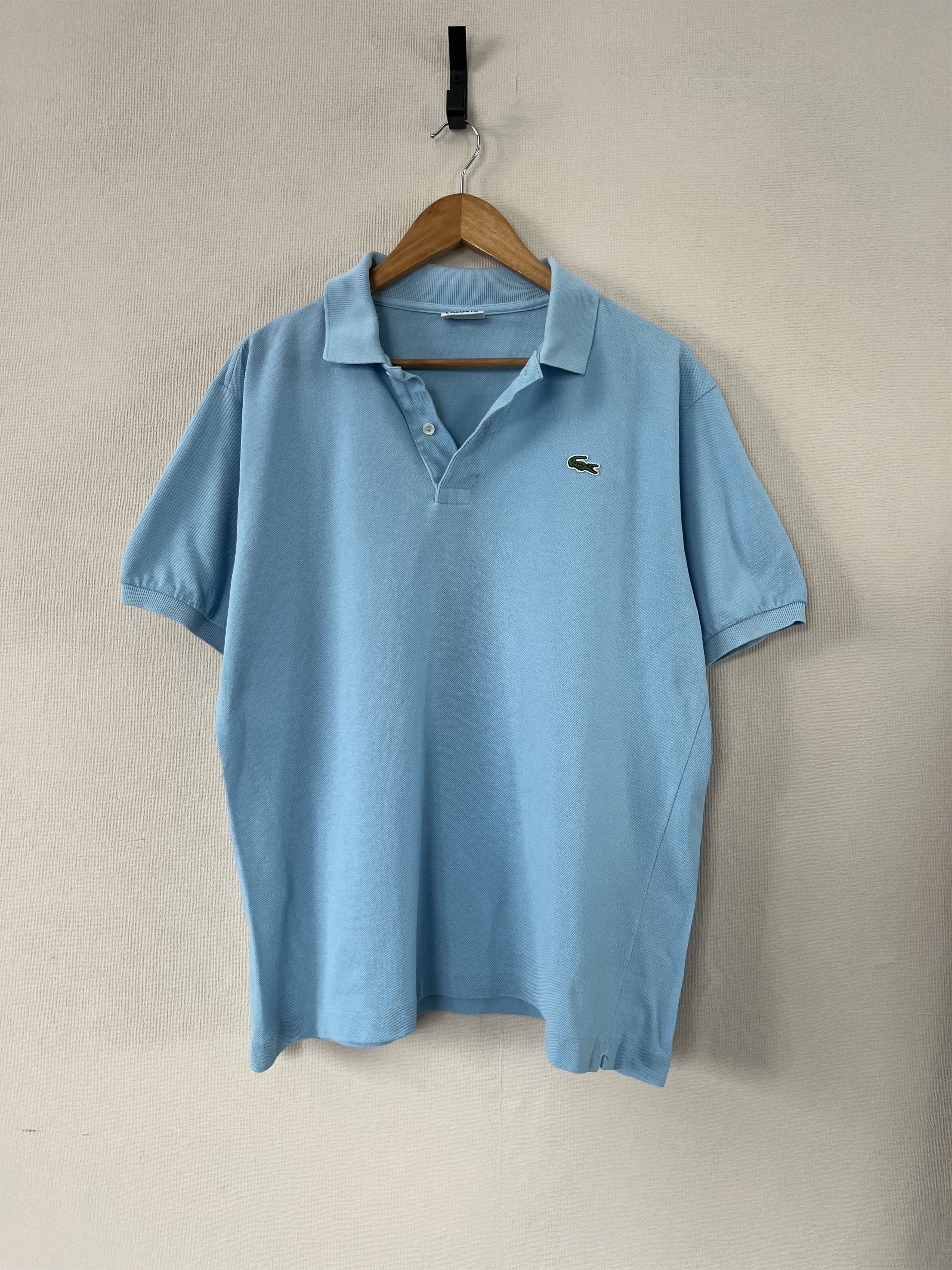 Lacoste Lacoste Mens Classic Fit Polo Shirt Size 5 Blue Cotton Size US L / EU 52-54 / 3 - 1 Thumbnail