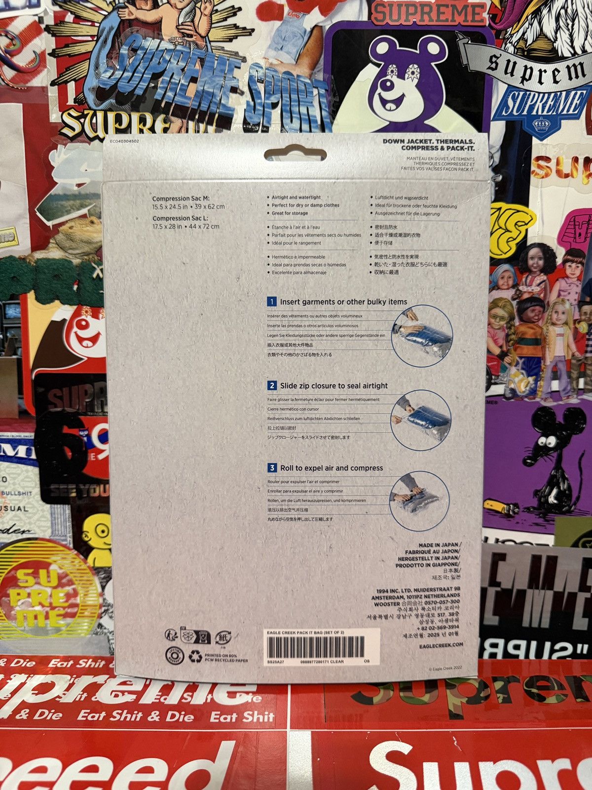 Supreme 2 Boxes of SS25 Supreme Eagle Creek Pack It Compression Bags Size ONE SIZE - 3 Thumbnail