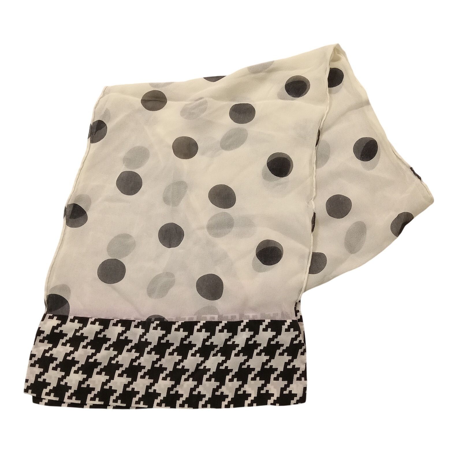 & Other Stories Jacqueline Ferrar Woman's Scarf 11in. X 50in. Silk Black Size ONE SIZE - 2 Thumbnail