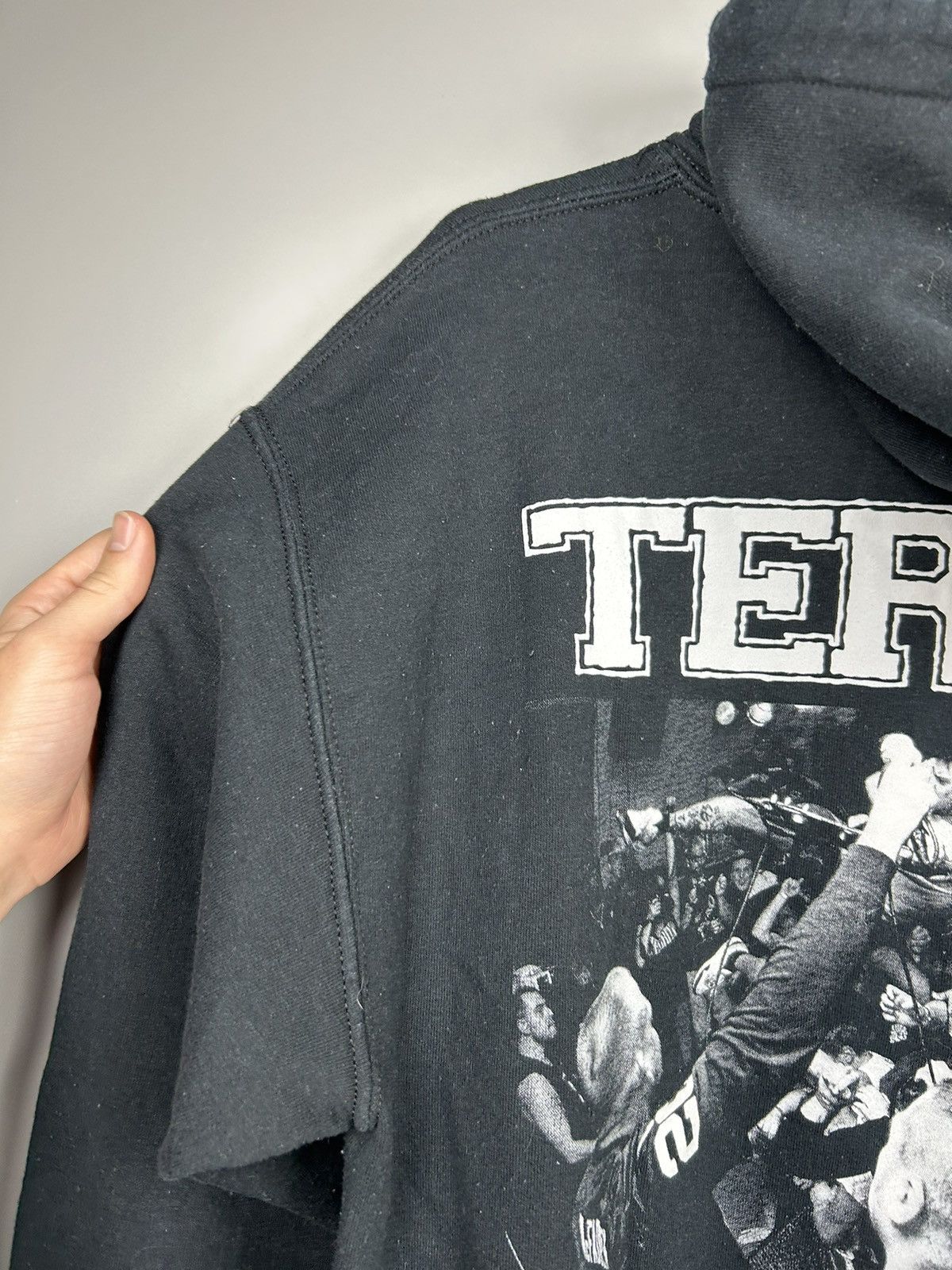 Vintage Vintage Terror Hoodie A minute to pray a second to die Size US M / EU 48-50 / 2 - 20 Thumbnail