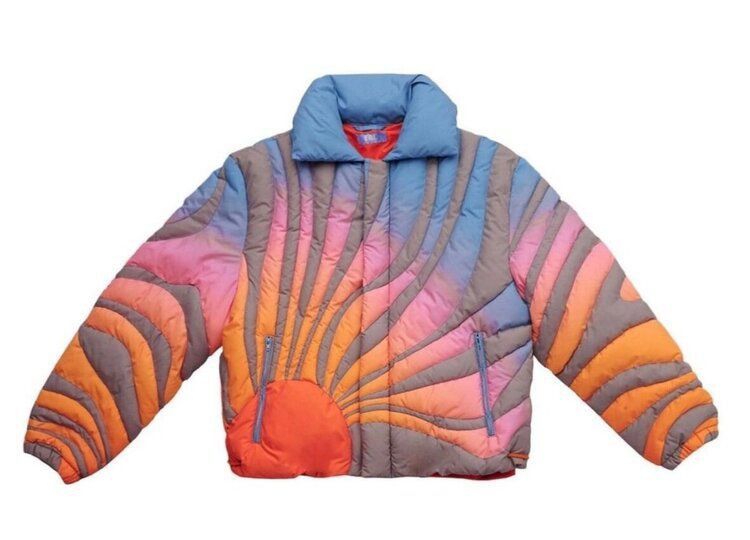 ERL Sun Bomber Puffer Jacket Sサイズ