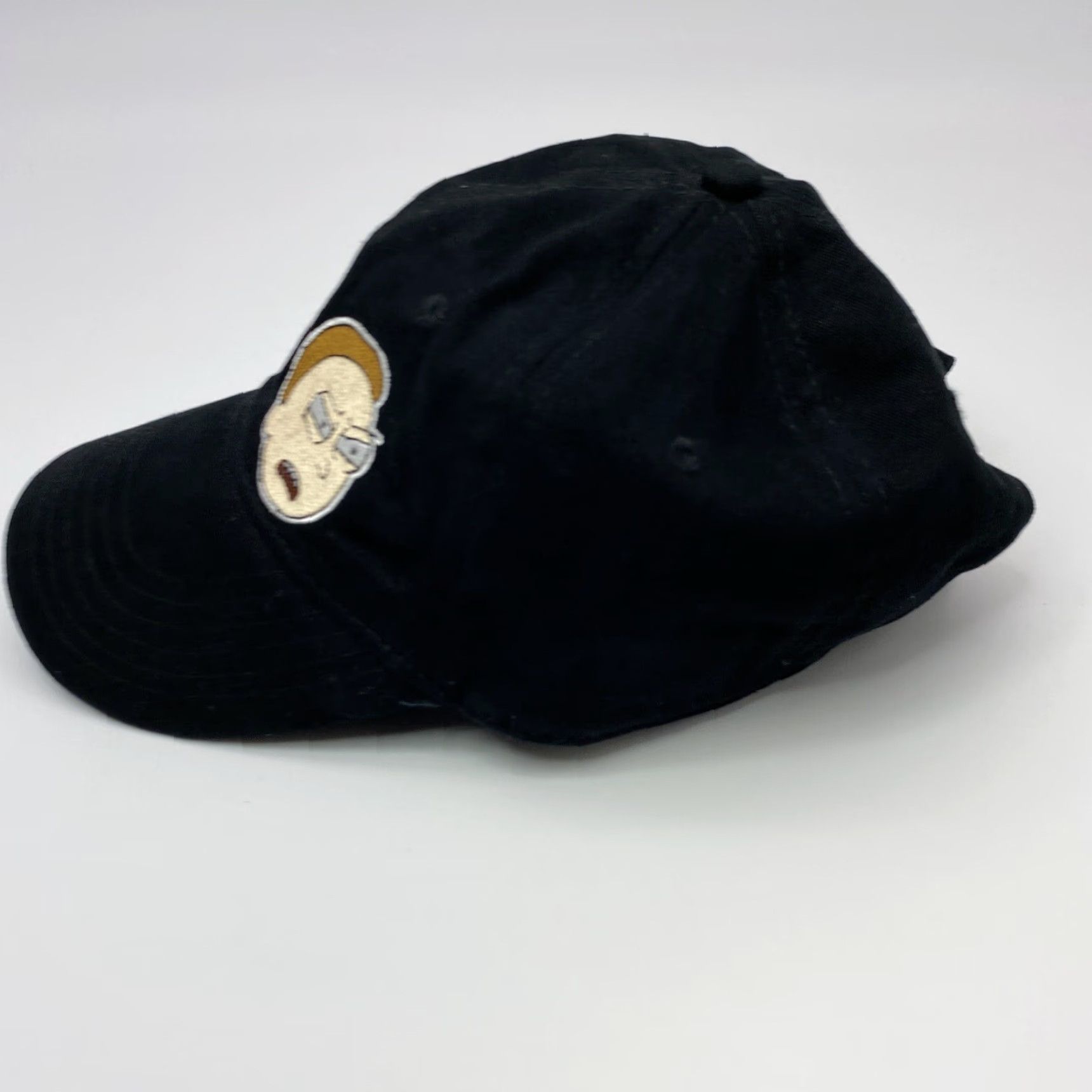 Vintage Rick and Morty Black Embroidered Strapback Hat Adult One Size Cartoon Nice Size ONE SIZE - 3 Thumbnail