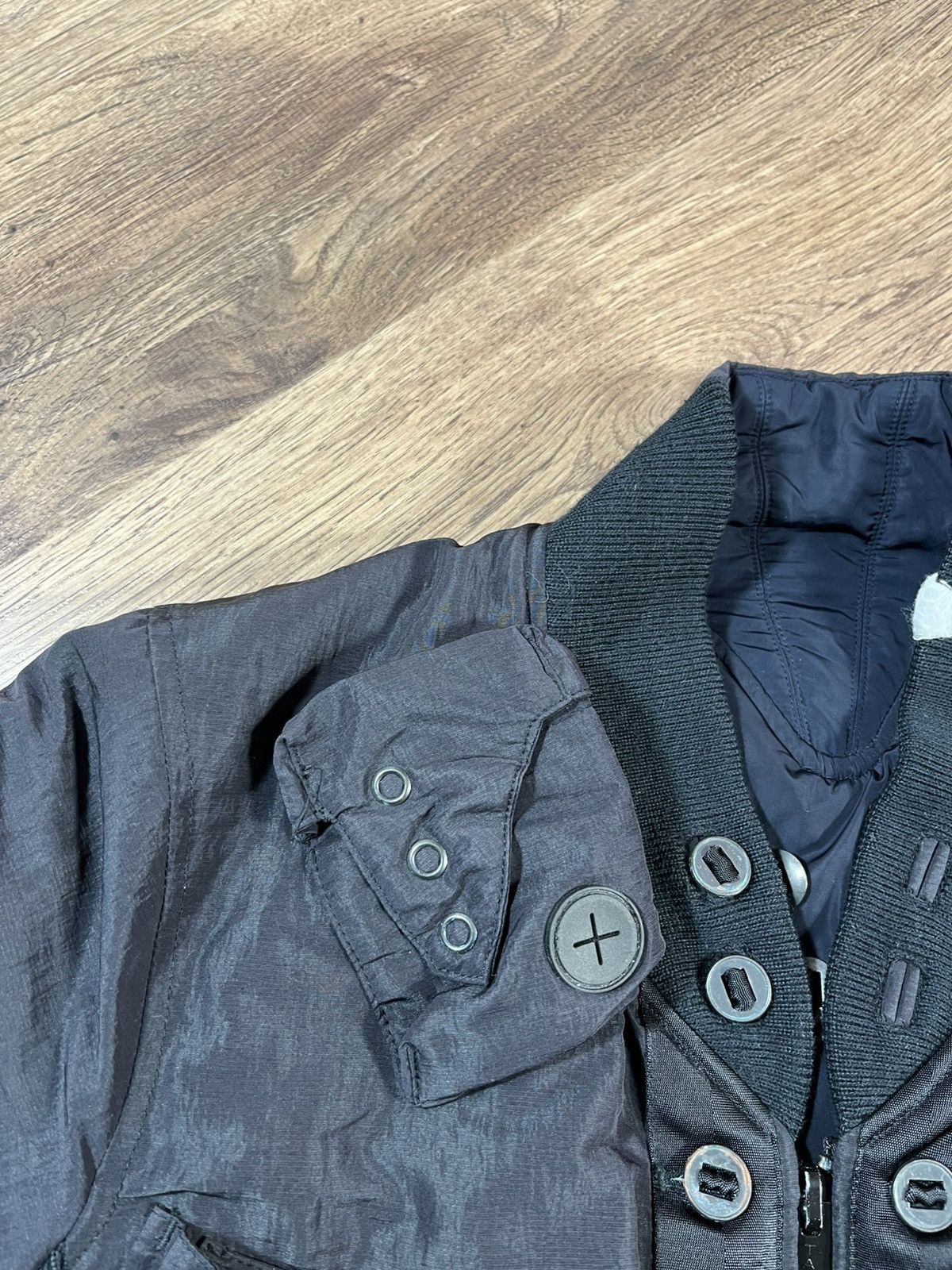 DENHAM × Japanese Brand Denham Seditionaries Japanese Style Padded Bomber Jacket Size US L / EU 52-54 / 3 - 7 Thumbnail