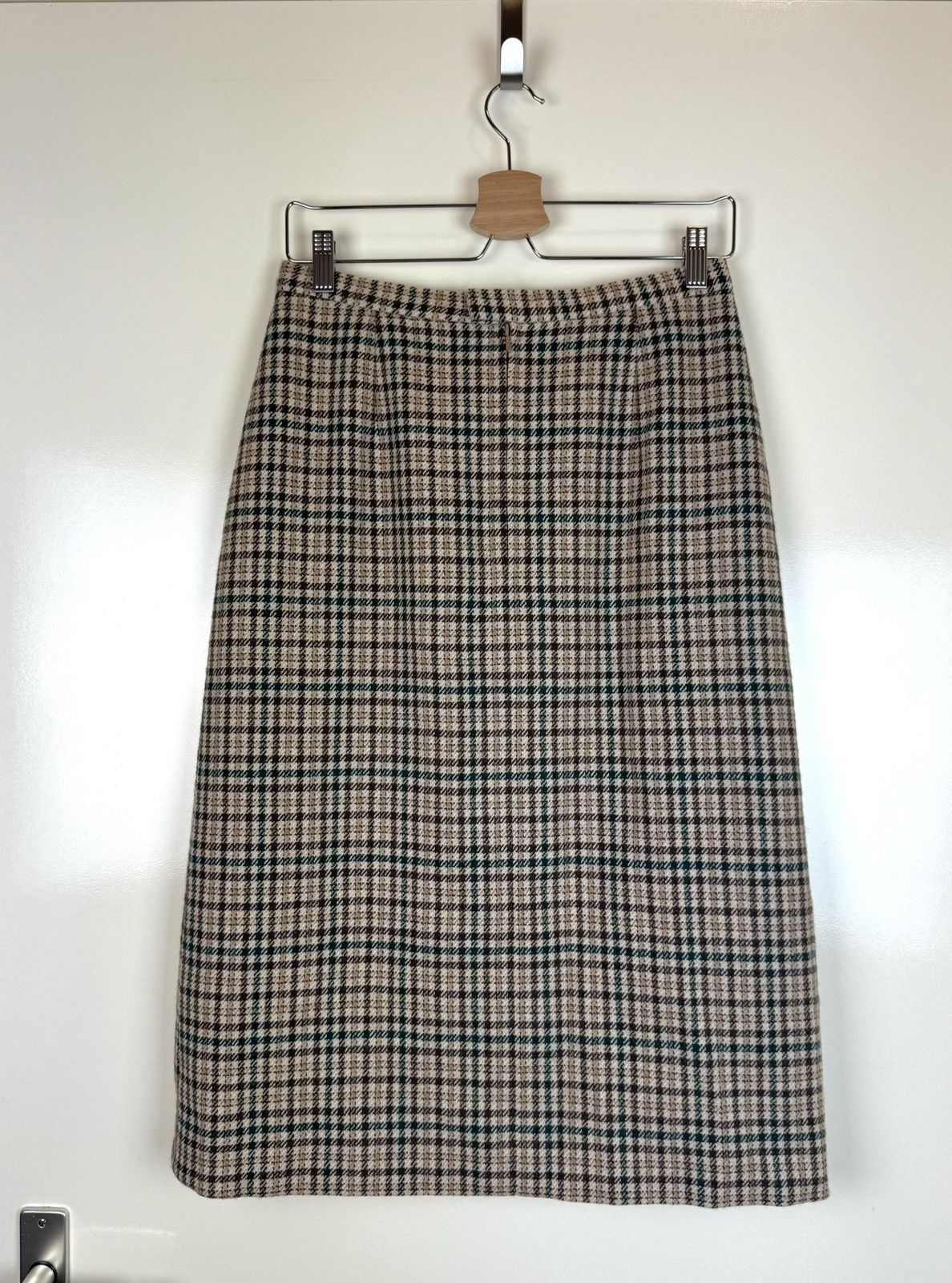 Ballantyne Ballantyne vintage wool houdthtooth skirt mid Burberry style Size 27" / US 4 / IT 40 - 5 Thumbnail