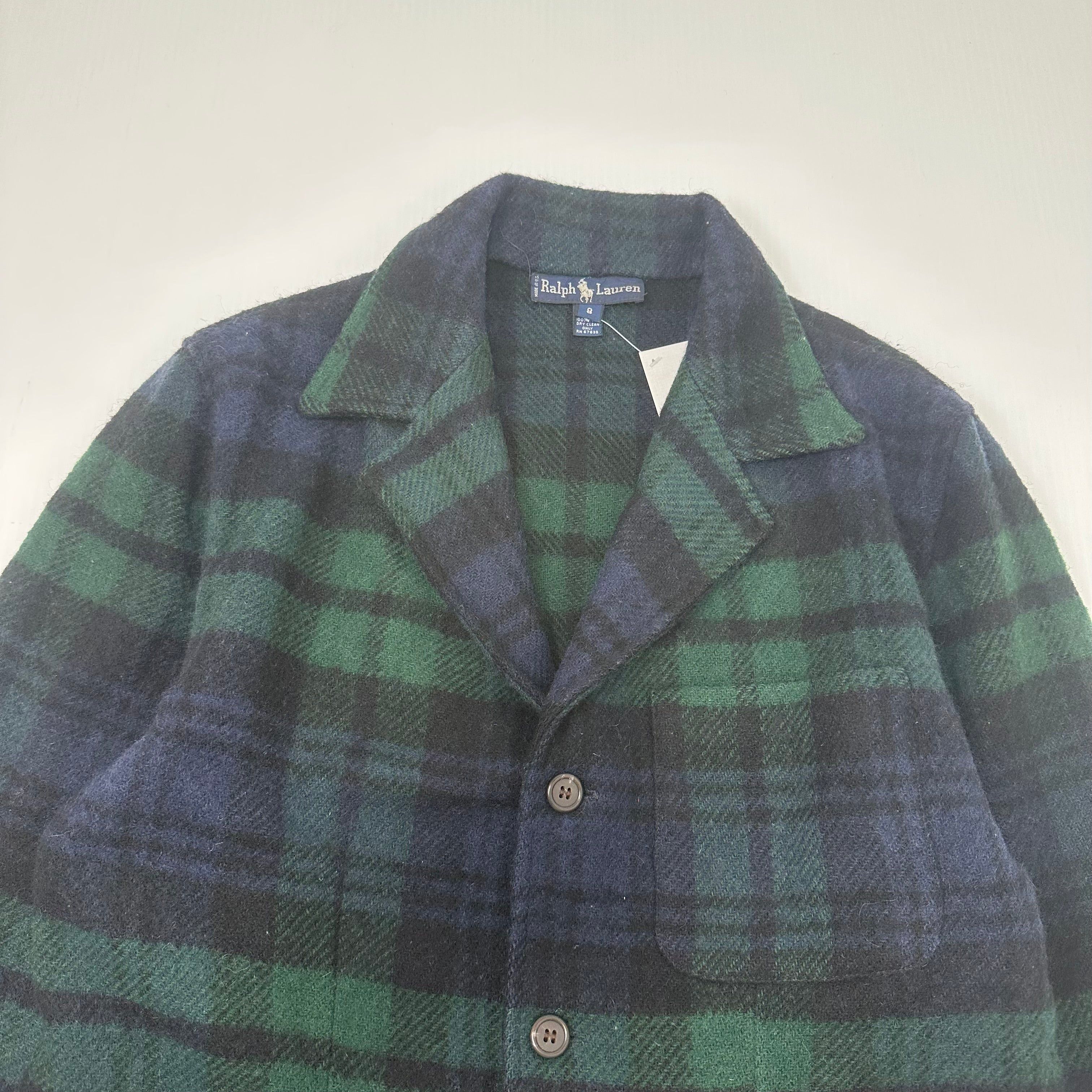 Ralph Lauren Vintage Ralph Lauren Wool Plaid Blazer Jacket Women's 8 Size M / US 6-8 / IT 42-44 - 2 Thumbnail