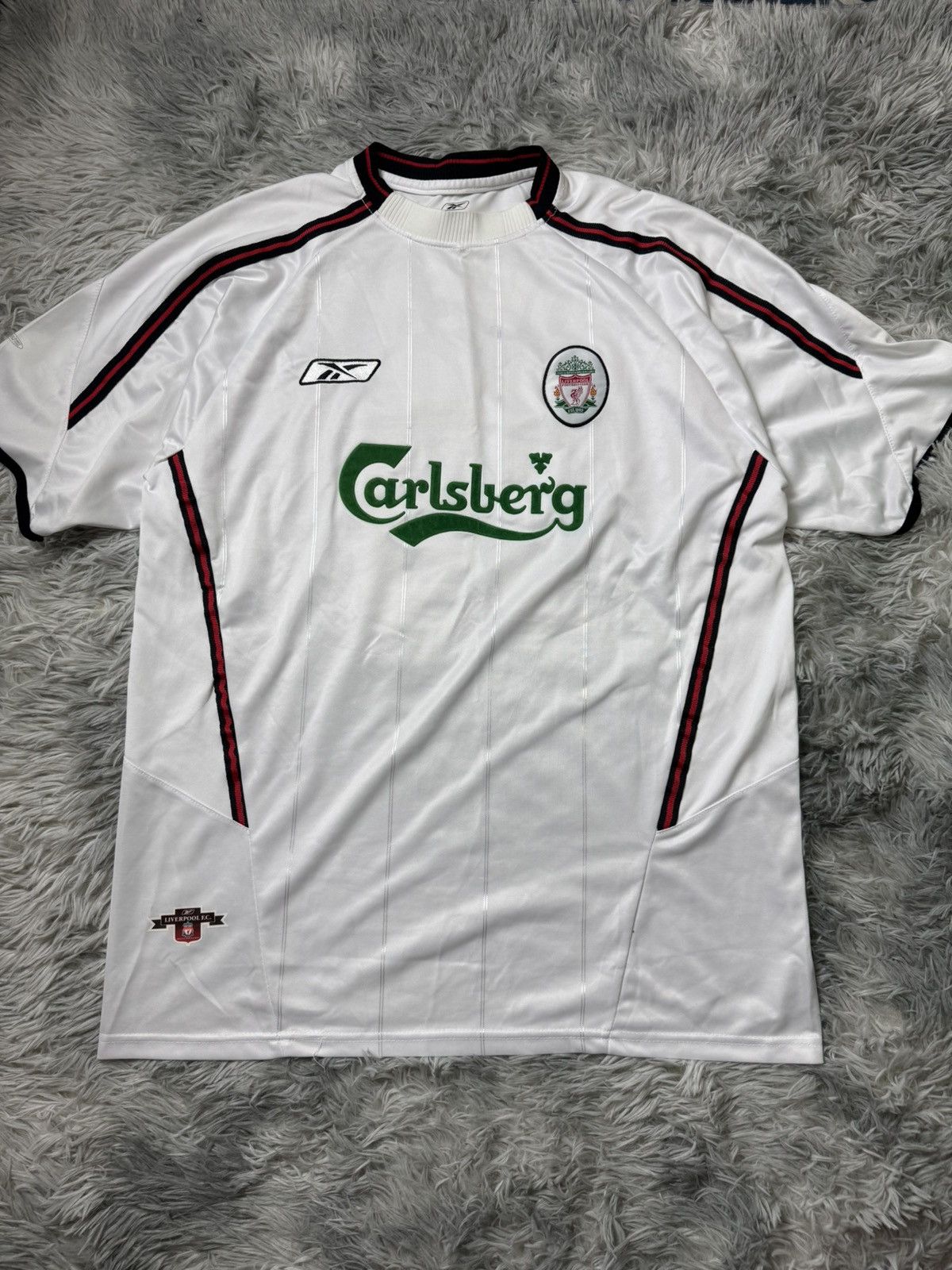 Vintage Vintage Liverpool Michael Owen 2003-2005 Size US XL / EU 56 / 4 - 1 Thumbnail