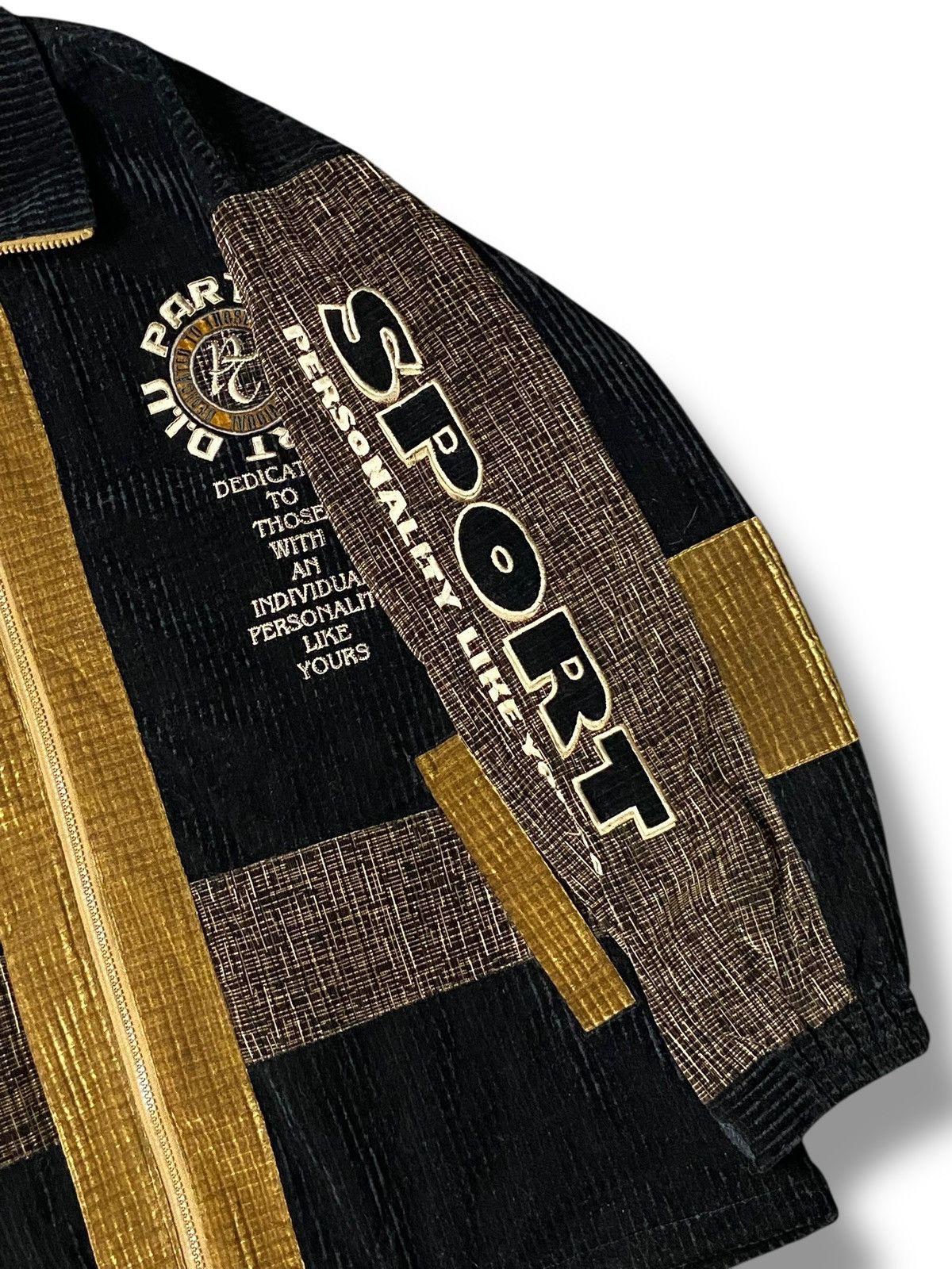 Japanese Brand × Vintage Vintage 90’s PARTO SPORT Velvet Jacket (124) Size US L / EU 52-54 / 3 - 5 Thumbnail