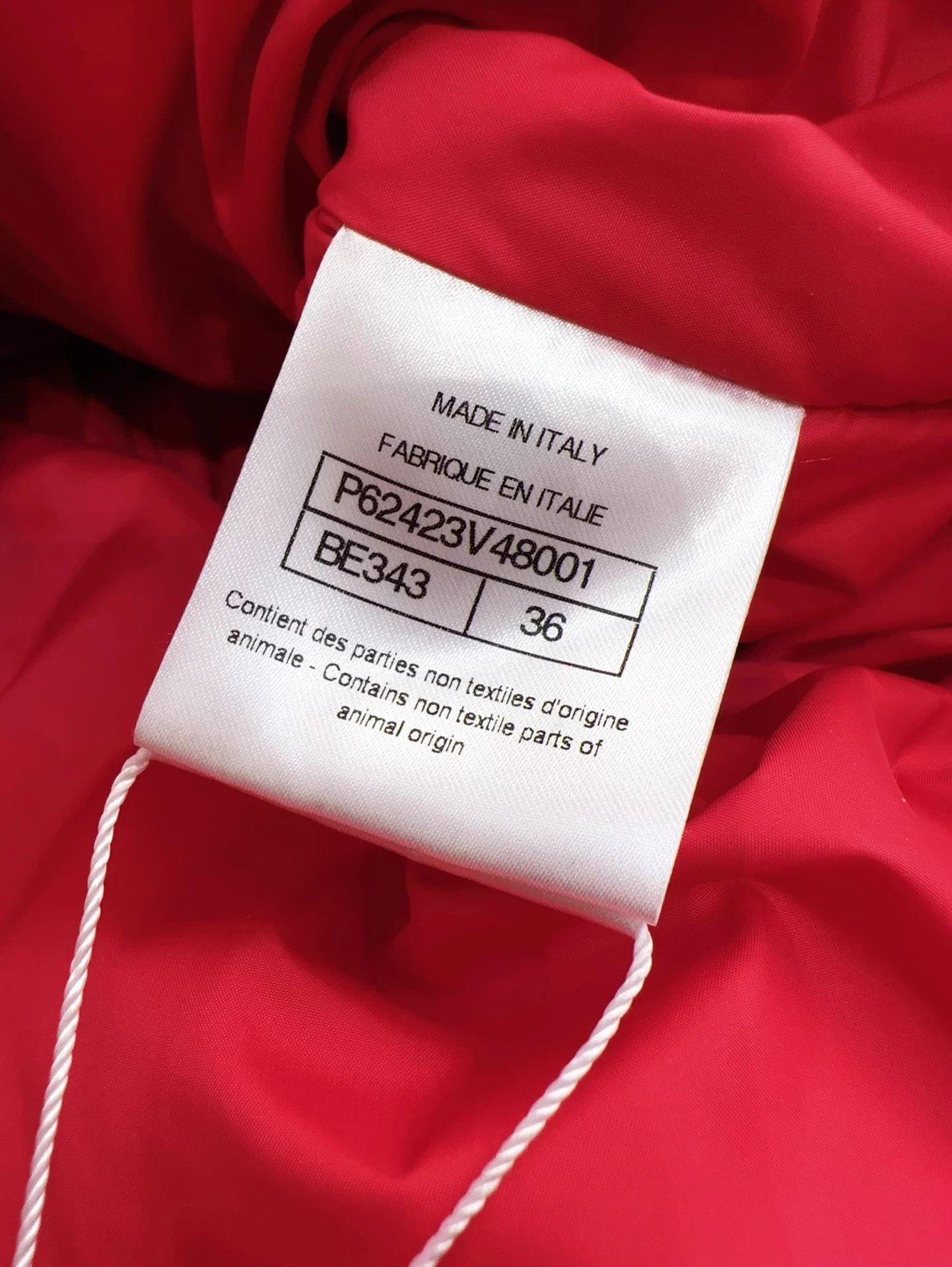 Chanel Chanel 19K Snowy Red Lapel Long Down Coat CC Belt 36 Size XS / US 0-2 / IT 36-38 - 8 Thumbnail