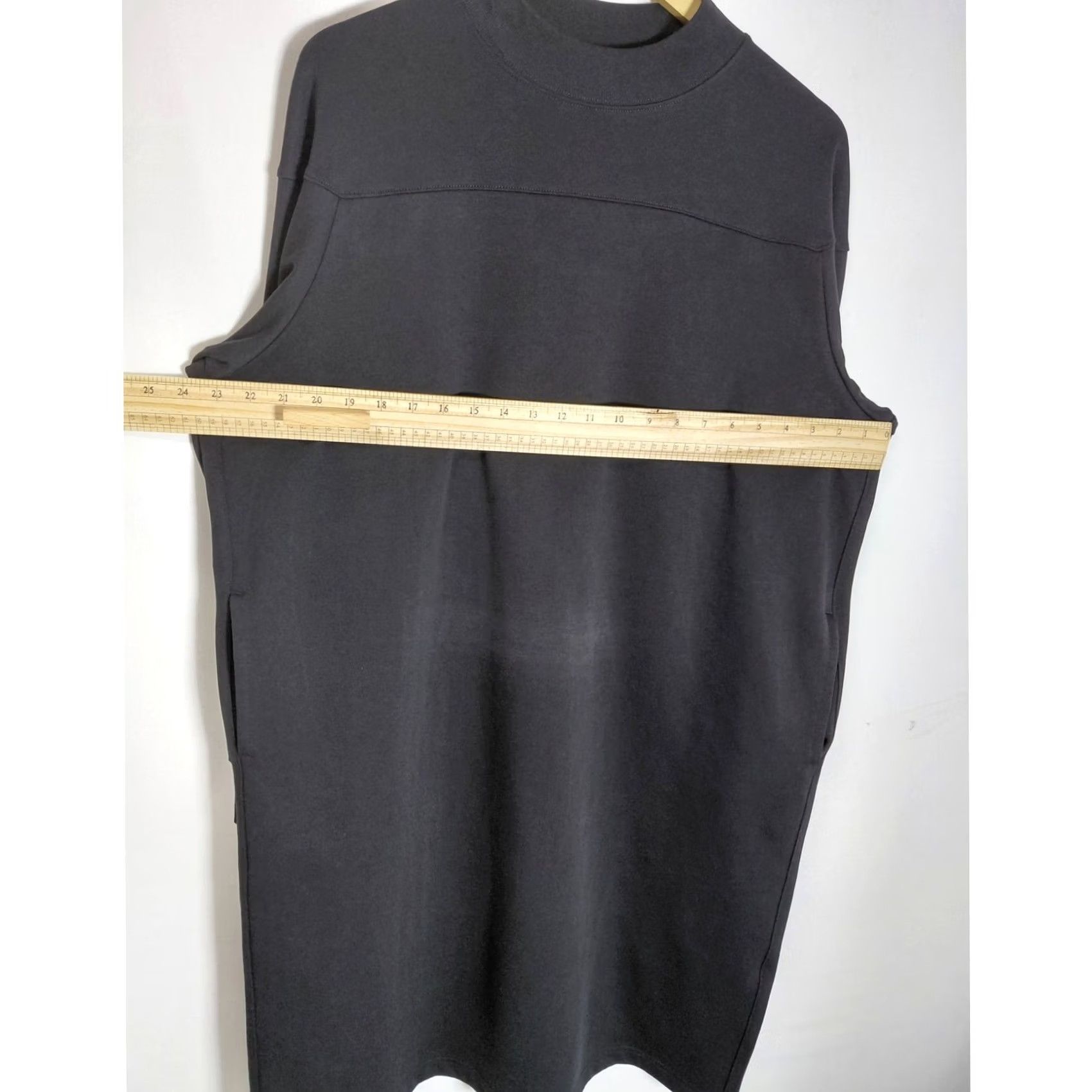 Uniqlo UNIQLO U Black Long Sleeve Dress Solid Knit Knee Length Women Size L Size L / US 10 / IT 46 - 4 Thumbnail