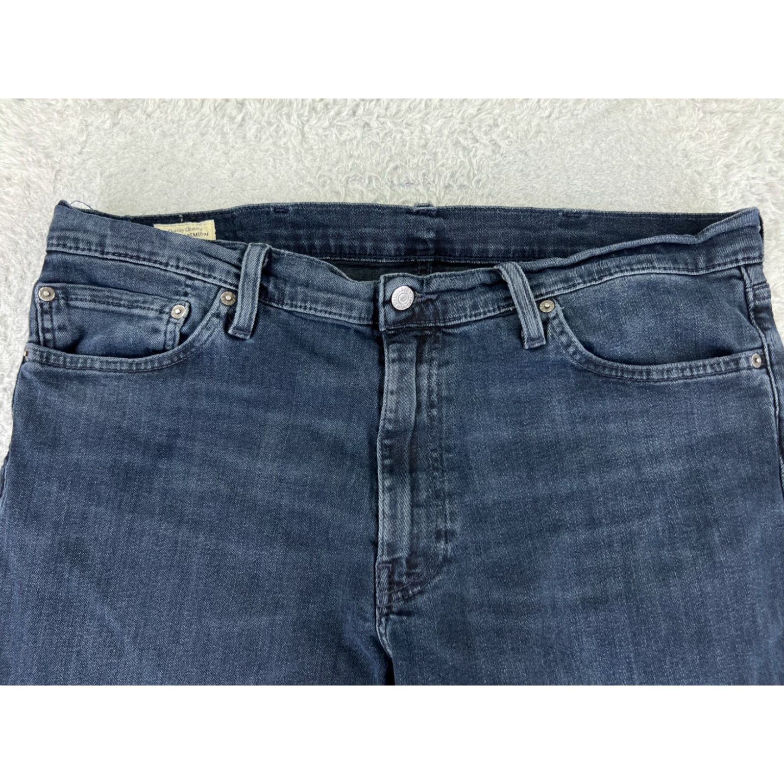 Levi's Levi's Jeans 511 Denim Blue Dark Wash 38 Regular Slim Zip Fly 5-Pocket Mens Size US 38 / EU 54 - 4 Thumbnail
