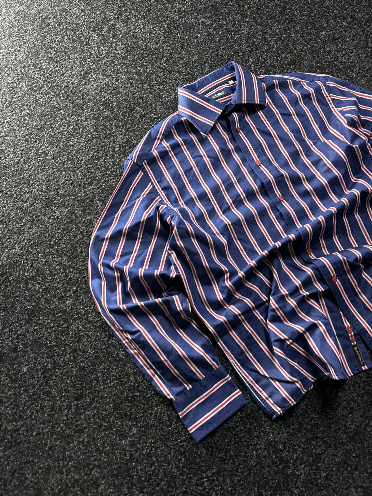 Armani × Vintage RARE🚨 ARMANI JEANS VINTAGE SHIRT LUXURY BUTTON UP 90s Size US M / EU 48-50 / 2 - 2 Thumbnail