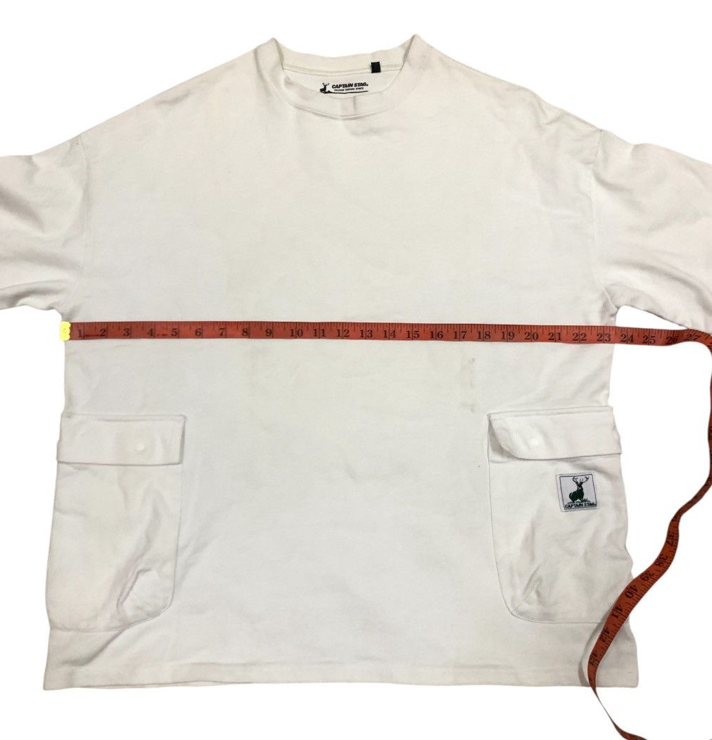 Japanese Brand Freak's Store x Captain Stag side pocket tee Size US XL / EU 56 / 4 - 6 Thumbnail