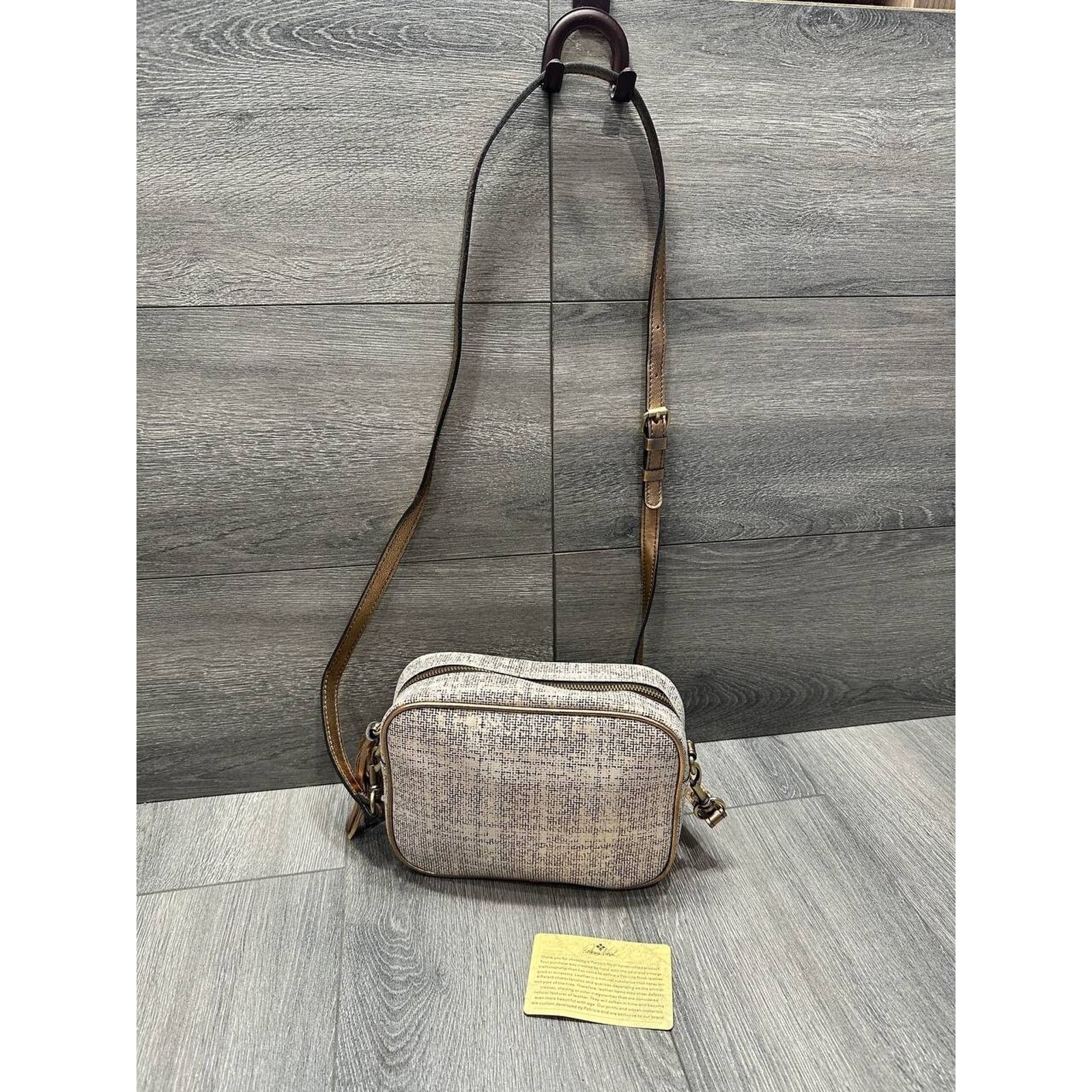 Patricia Nash Patricia Nash Leather Josie Herringbone bag A669831 Size ONE SIZE - 2 Thumbnail