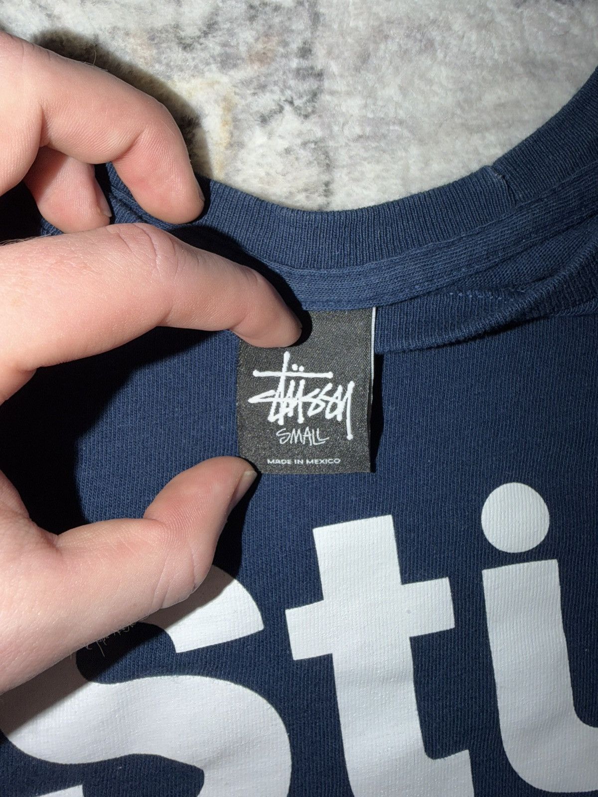 Stussy Blue Stussy International Tee Size US S / EU 44-46 / 1 - 3 Thumbnail