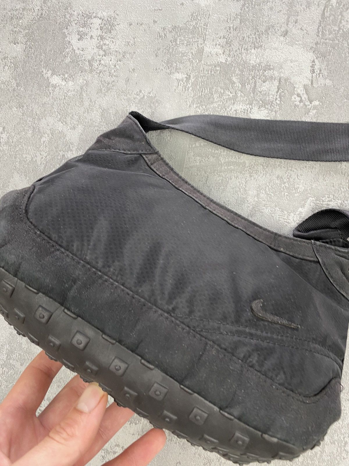 Nike × Vintage Nike vintage small shoulder bag suede Size ONE SIZE - 6 Thumbnail
