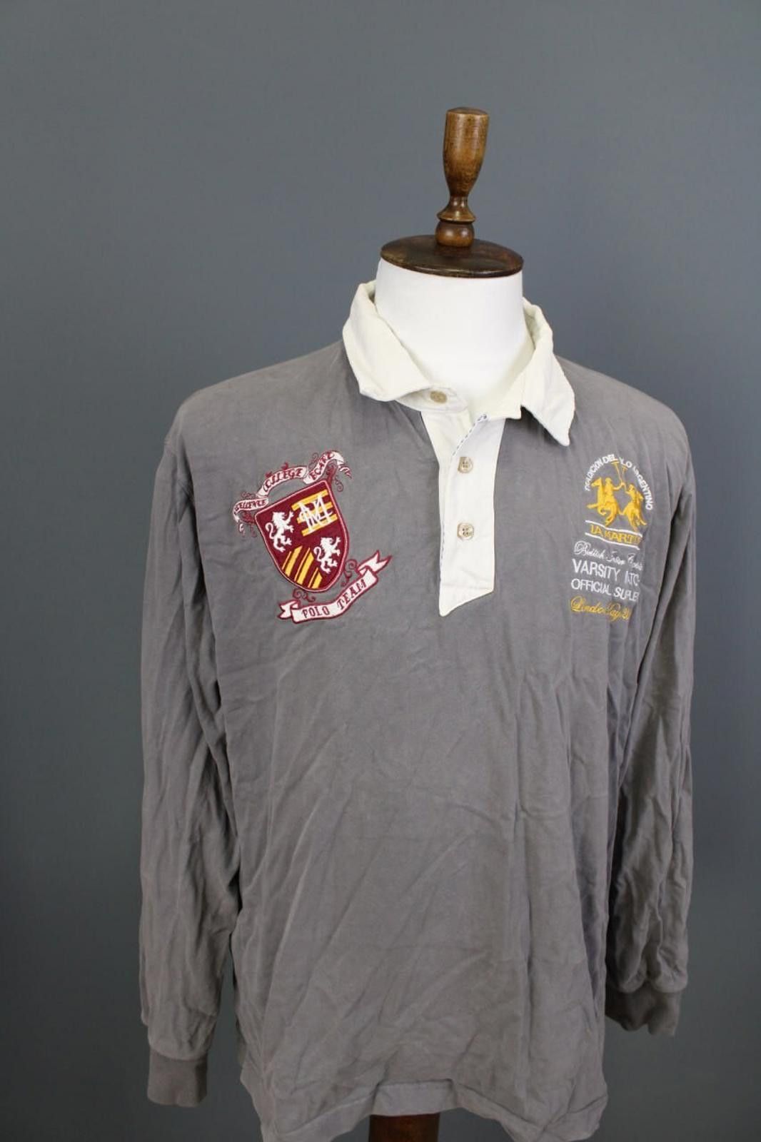 La Martina La Martina Xtreme Polo Tournament On Snow Polo Shirt XXXL Size US XXL / EU 58 / 5 - 6 Thumbnail