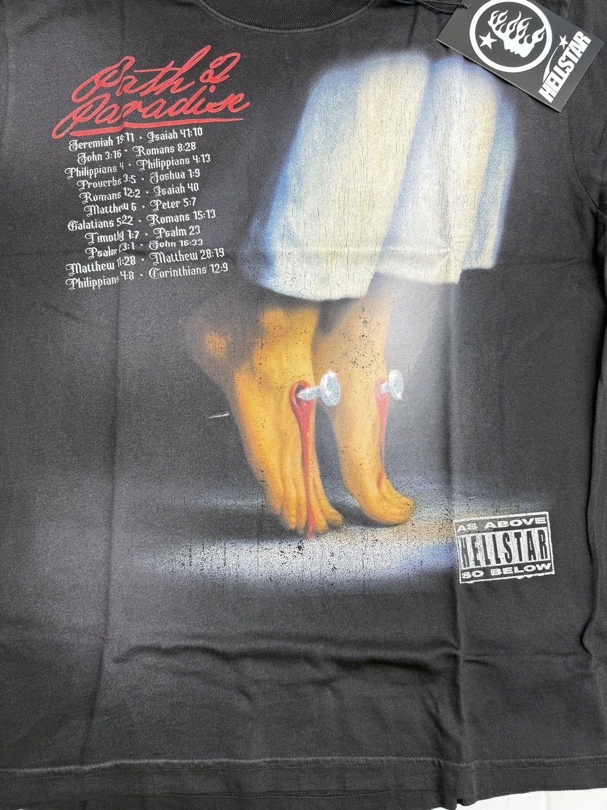 HELLSTAR Hellstar Nailed Tour T-shirt Size US S / EU 44-46 / 1 - 2 Thumbnail
