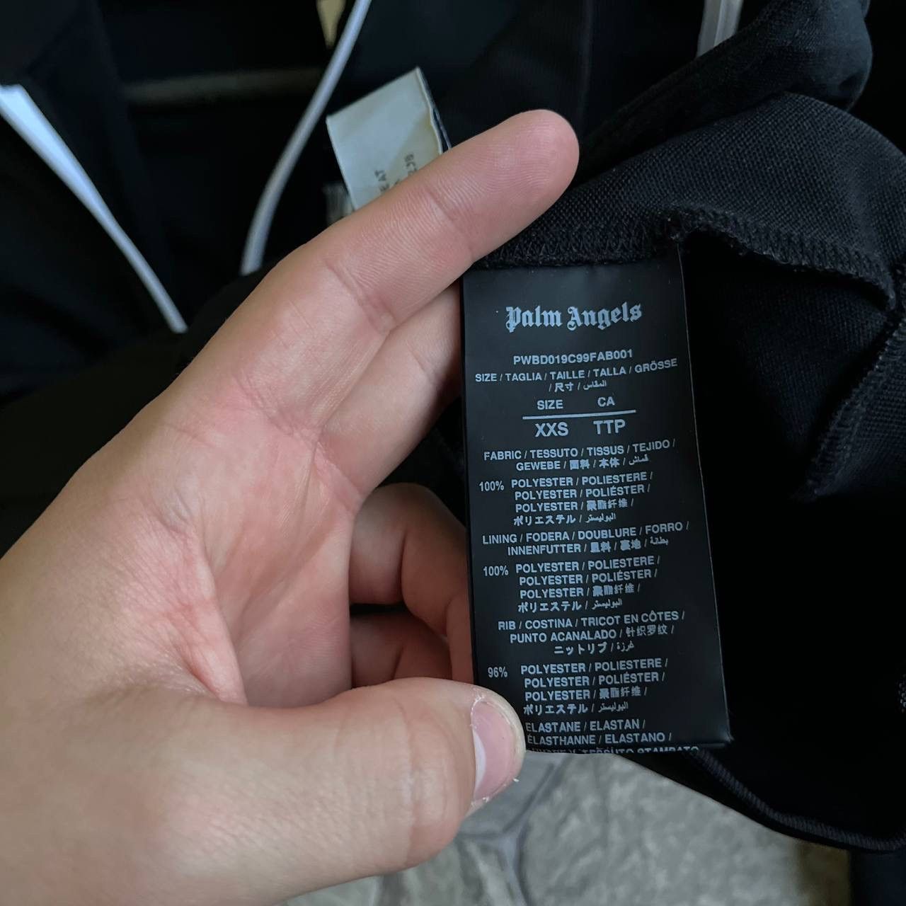Palm Angels Palm Angels Track Jacket Black Size US XXS / EU 40 - 13 Thumbnail