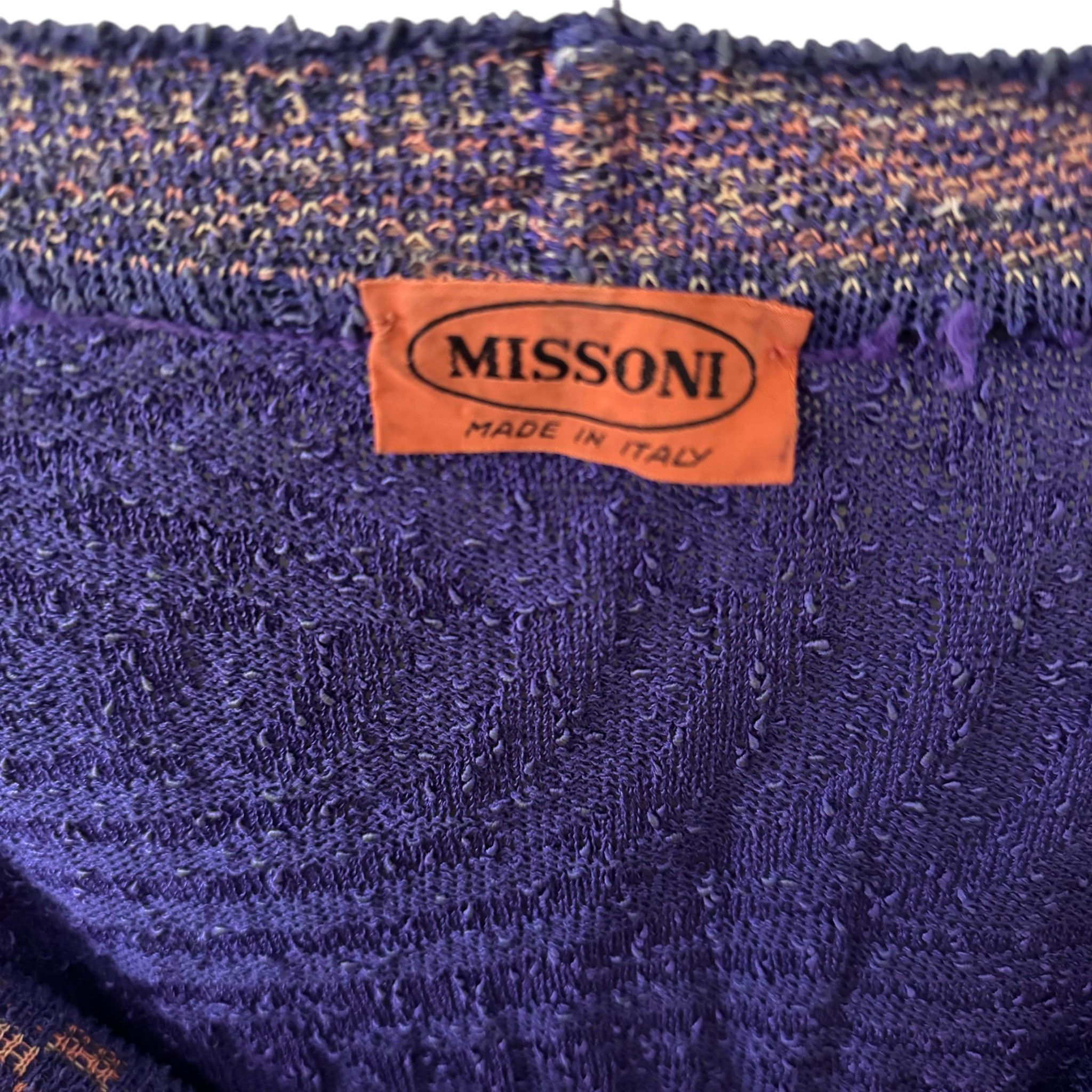 Missoni Missoni Long Cardigan Size L / US 10 / IT 46 - 4 Thumbnail