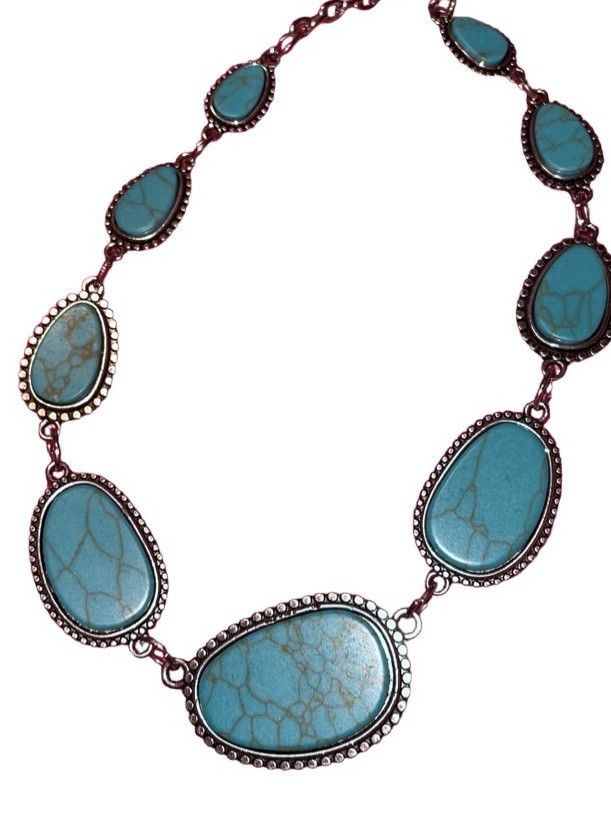 Other EyeCandy LA Enamel Turquoise Necklace Size ONE SIZE - 2 Thumbnail