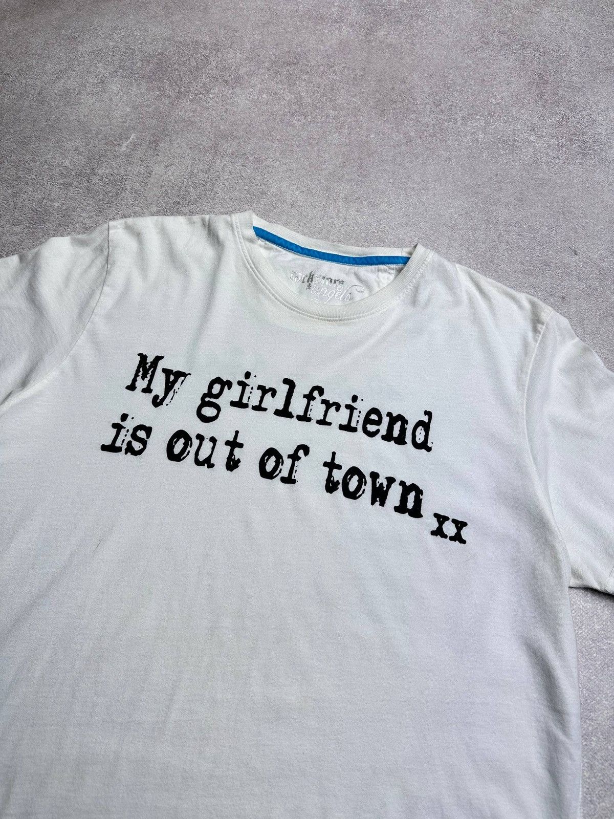 Affliction Vintage My Girlfriend Is Out Of A Town T-shirt M Size US M / EU 48-50 / 2 - 2 Thumbnail