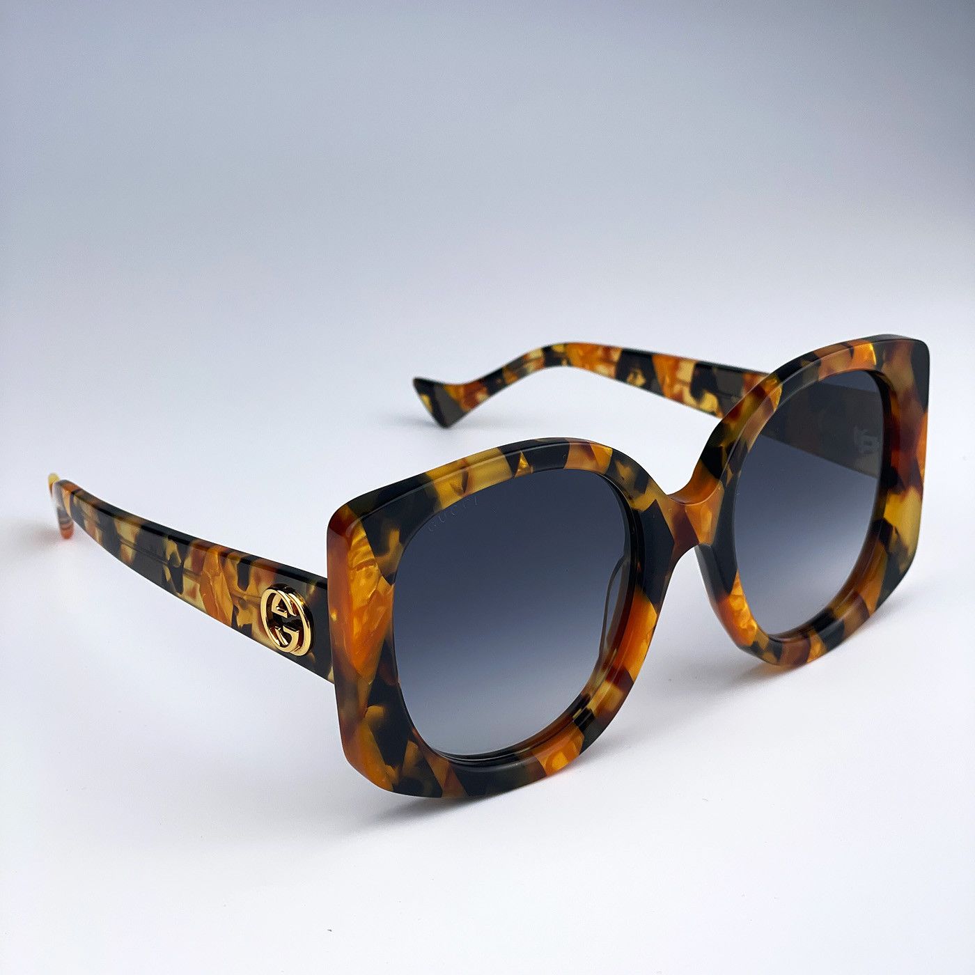 Gucci NEW Gucci GG1257S 004 Butterfly Oversized Women Sunglasses Size ONE SIZE - 7 Thumbnail
