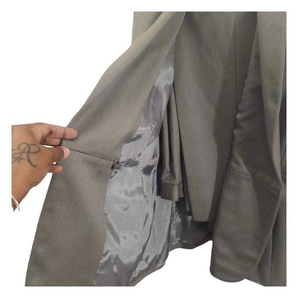 Harve Benard CT1850 Harve Benard NWT Ladies Olive 90's Dble Breast Suit Size 36" / US 14 / IT 50 - 7 Thumbnail