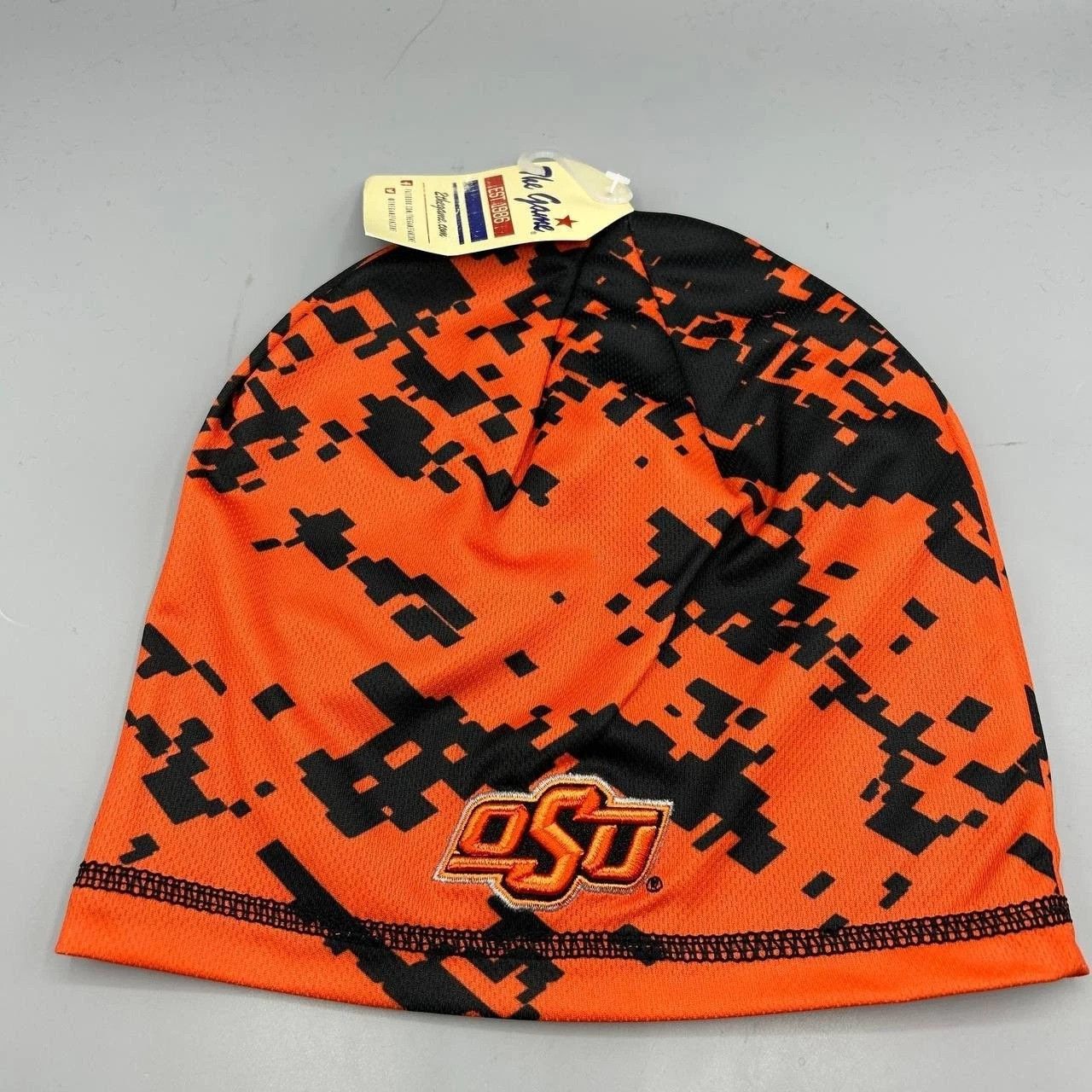 The Game Oklahoma State Cowboys OSU Hat Men Orange Black Beanie Size ONE SIZE - 1 Thumbnail