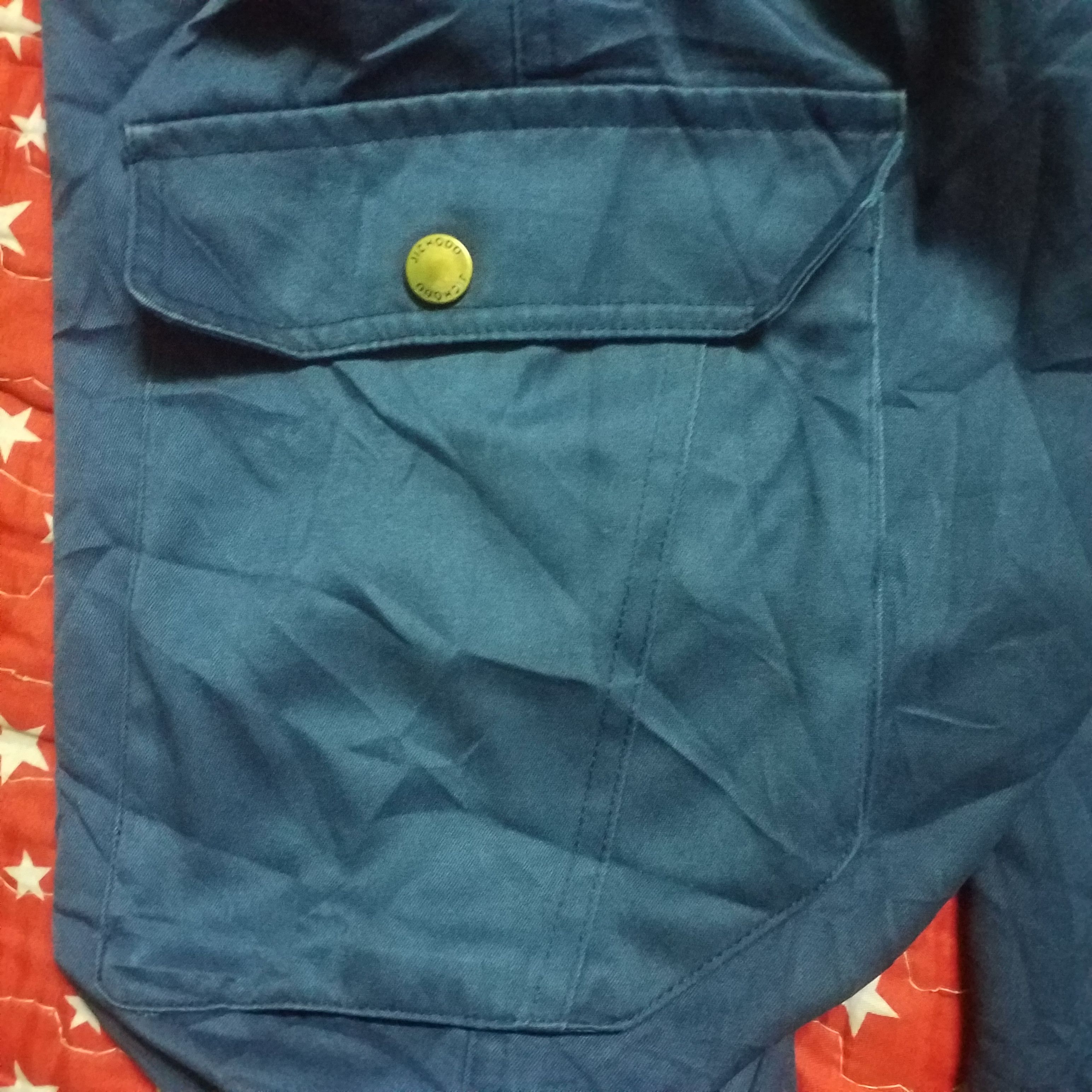 Japanese Brand WORKWEAR BAGGY WIDER CARGO PANT SIZE 34 Size US 34 / EU 50 - 6 Thumbnail