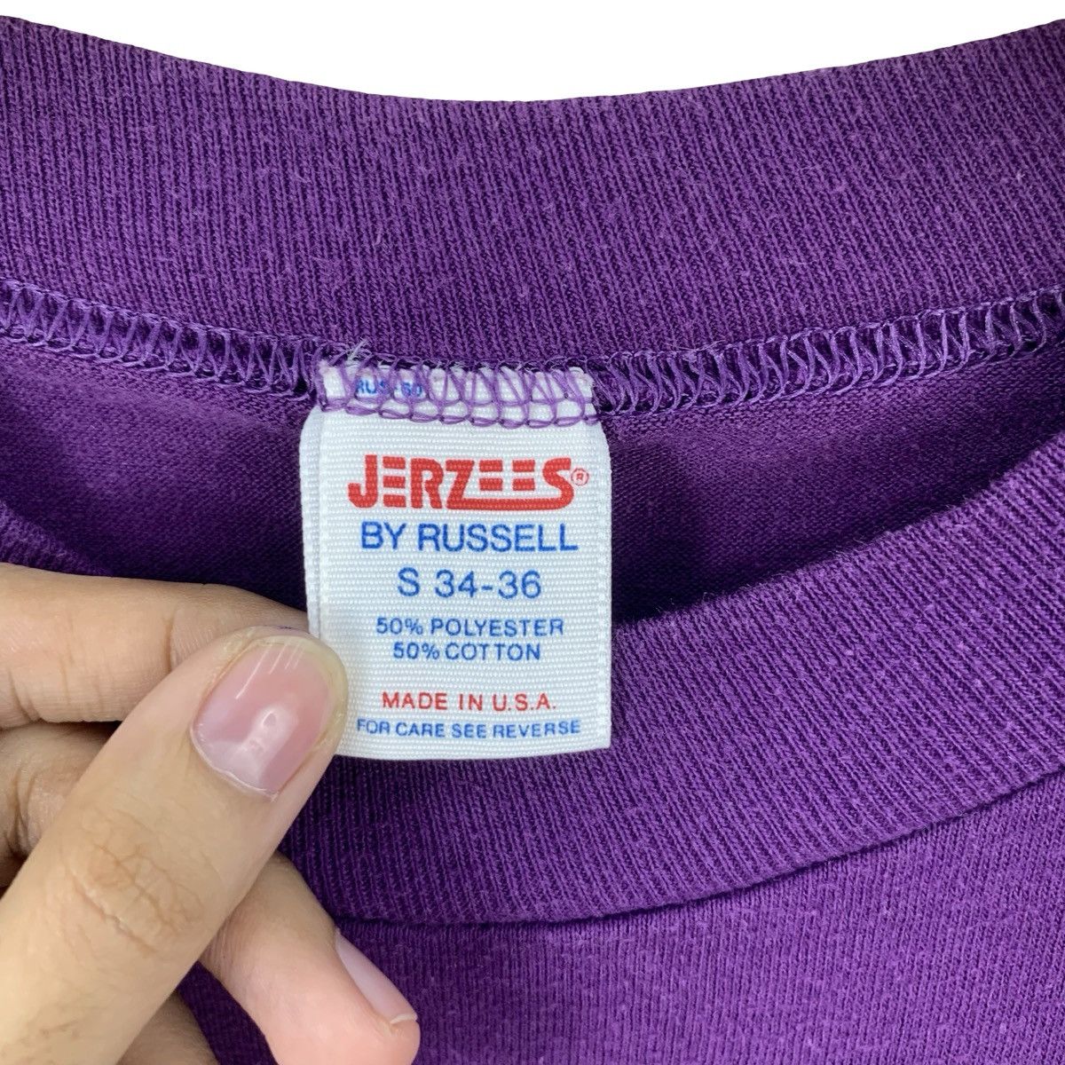 Jerzees Vintage JERZEES BY RUSELL Job's Daughters Internationa Size US S / EU 44-46 / 1 - 7 Thumbnail