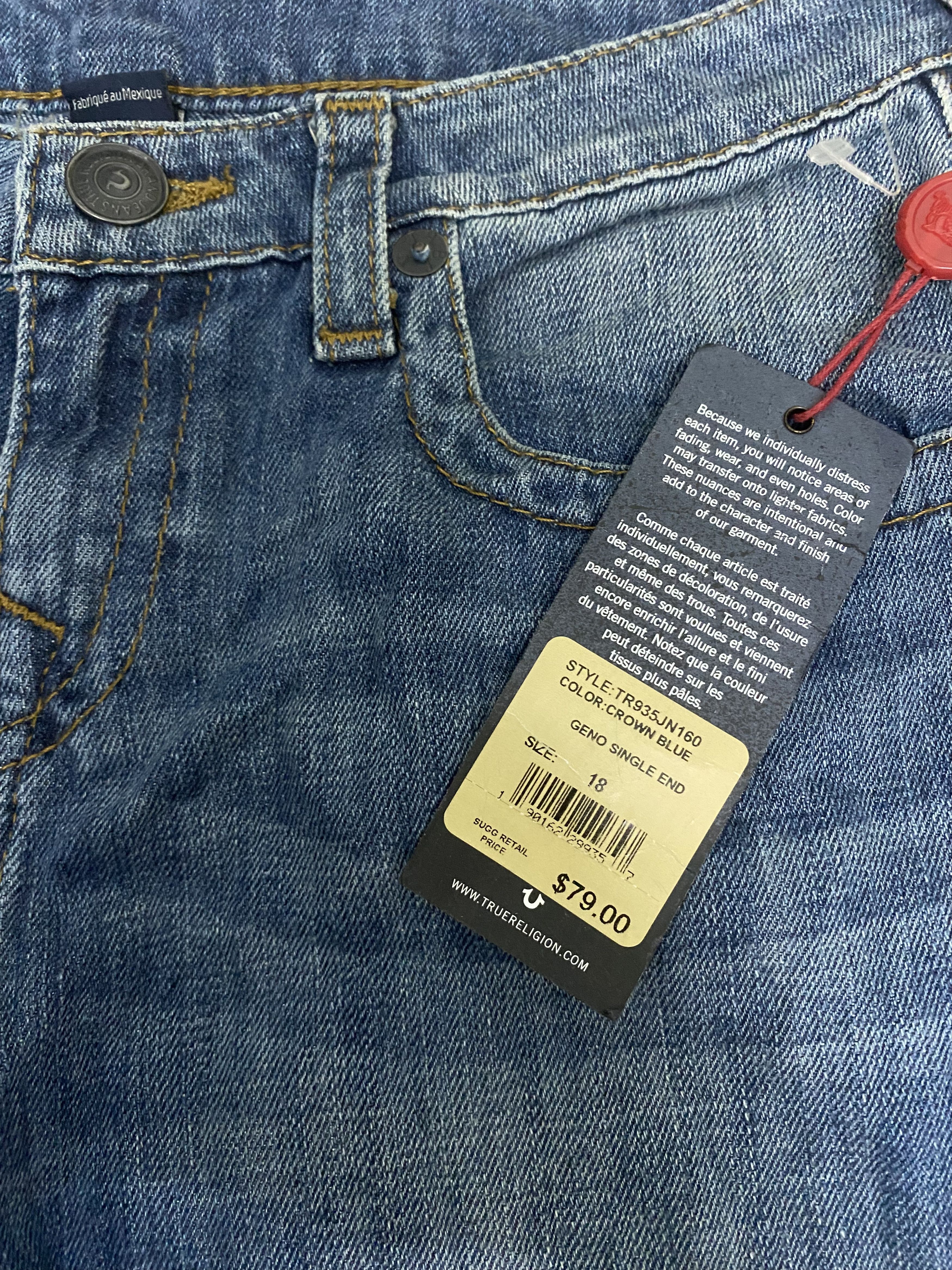 True Religion Nwt True Religion Geno End Slim Jeans Size US 29 - 5 Thumbnail