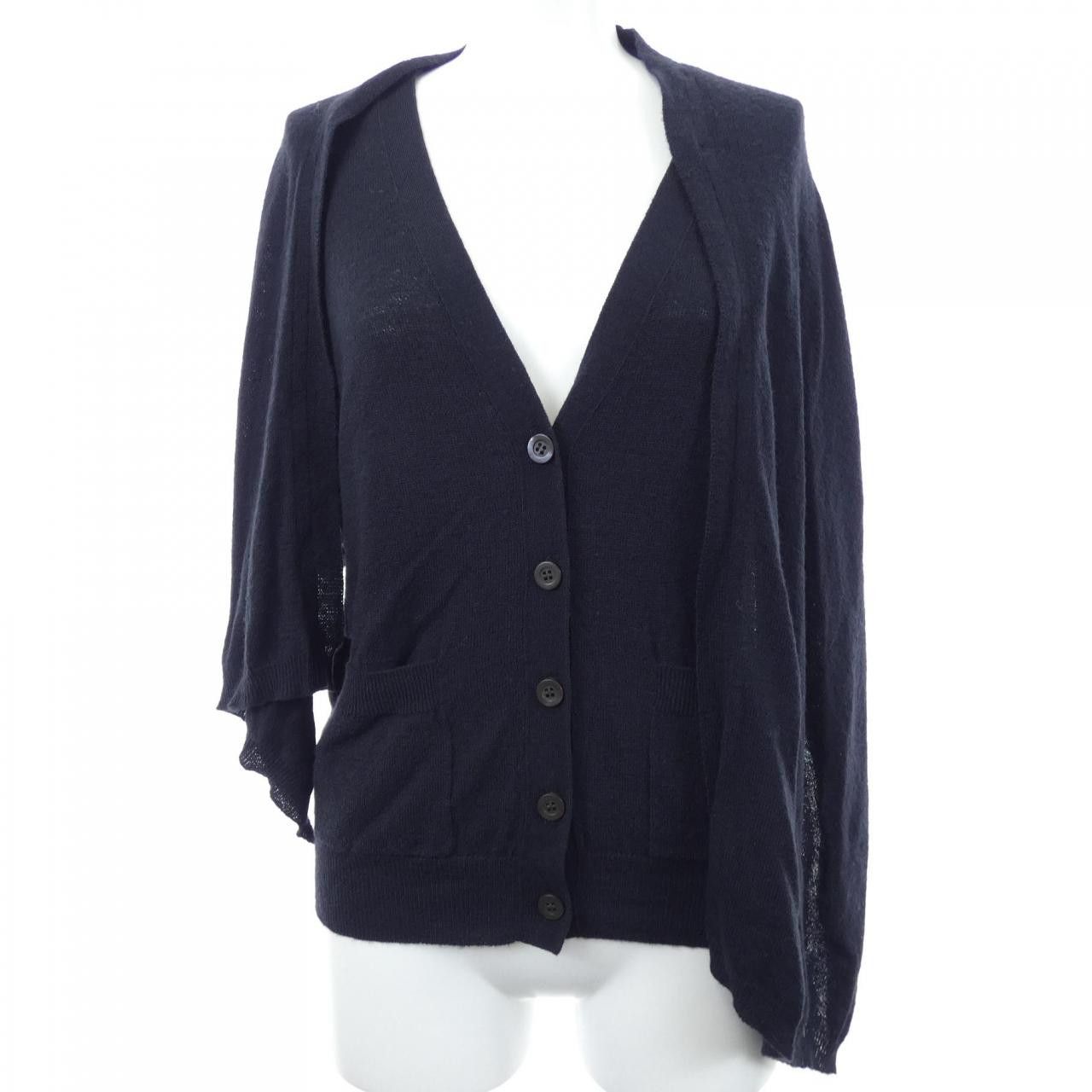 Dries Van Noten Dries Van Noten Dries Van Noten Cashmere Blend Cardigan Textile Tops DUTY FREE for USA Size ONE SIZE - 1 Thumbnail