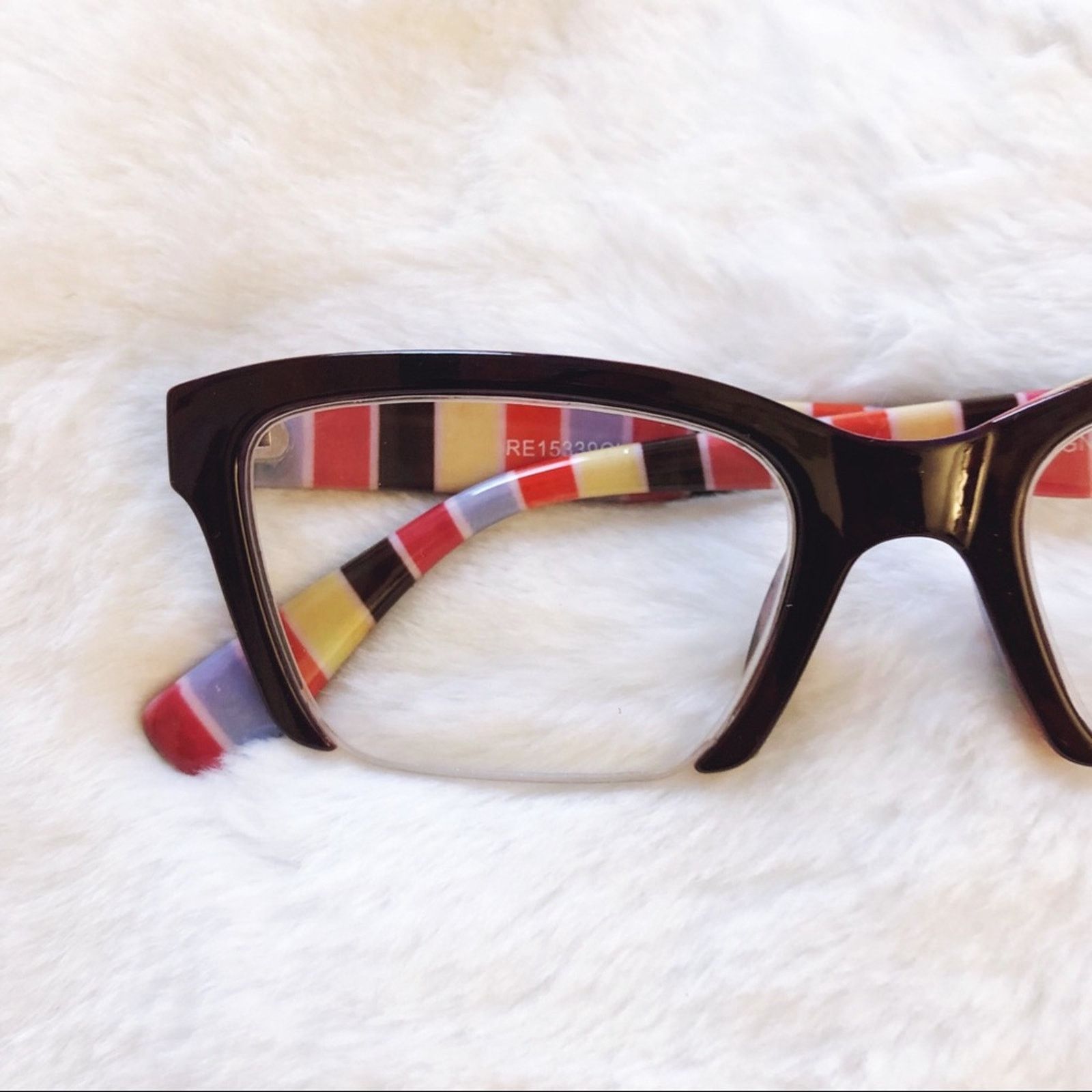 Other Brooke Black Half Rim Rectangle Reader Glasses Size ONE SIZE - 4 Thumbnail