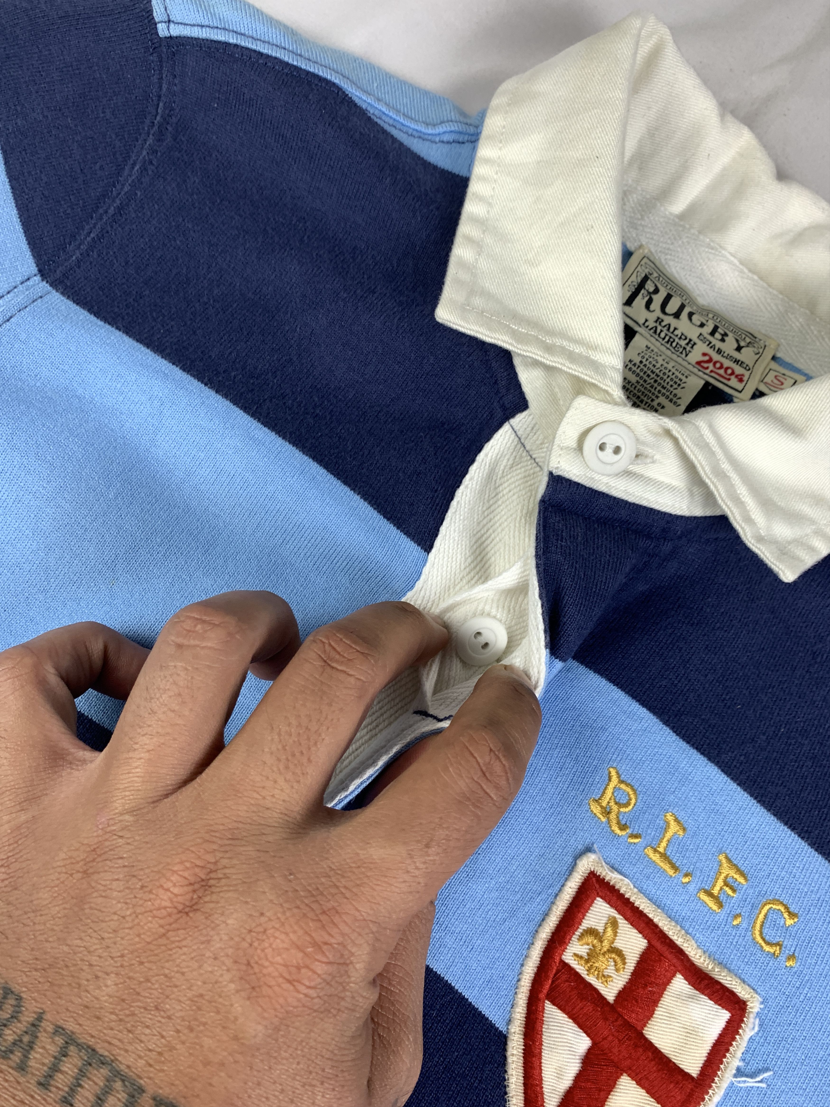 Rugby Ralph Lauren Rugby Ralph Laure Blue Stripes One-piece (S) Size S / US 4 / IT 40 - 7 Thumbnail