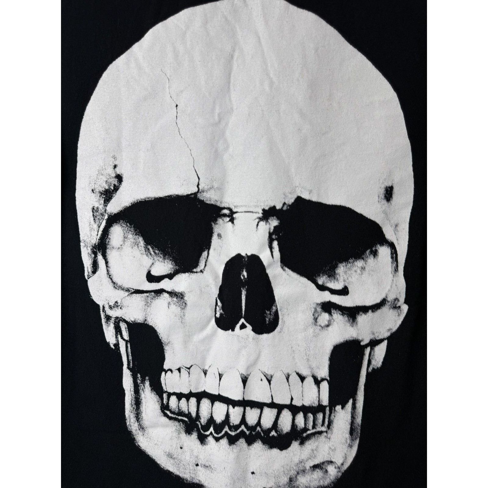 Vintage Vintage Skull Bones T Shirt Travis Scott Style Size US M / EU 48-50 / 2 - 2 Thumbnail