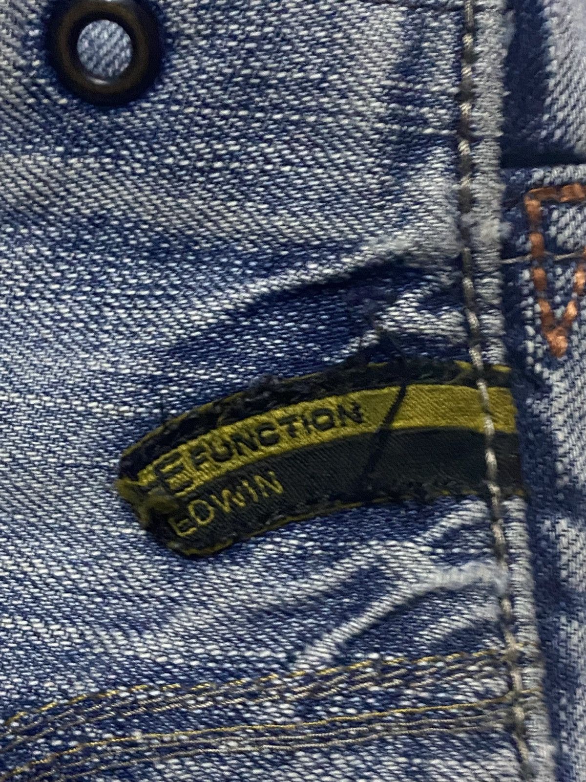 Edwin Edwin E Function Grunge Distressed Twist leg Baggy Jeans Size US 34 / EU 50 - 15 Thumbnail