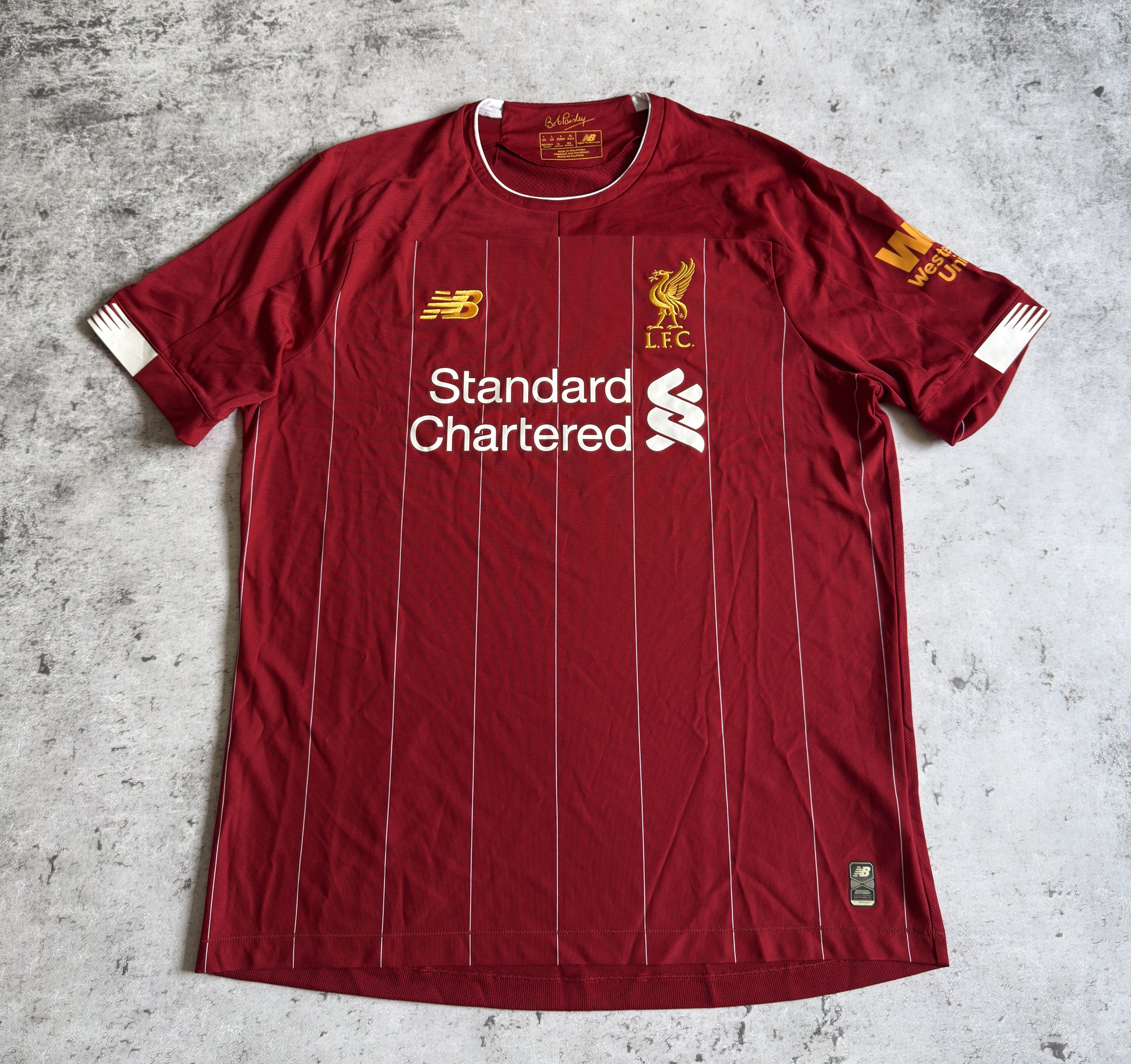New Balance LIVERPOOL 2019 2020 FOOTBALL SHIRT SOCCER JERSEY M Size US M / EU 48-50 / 2 - 1 Thumbnail
