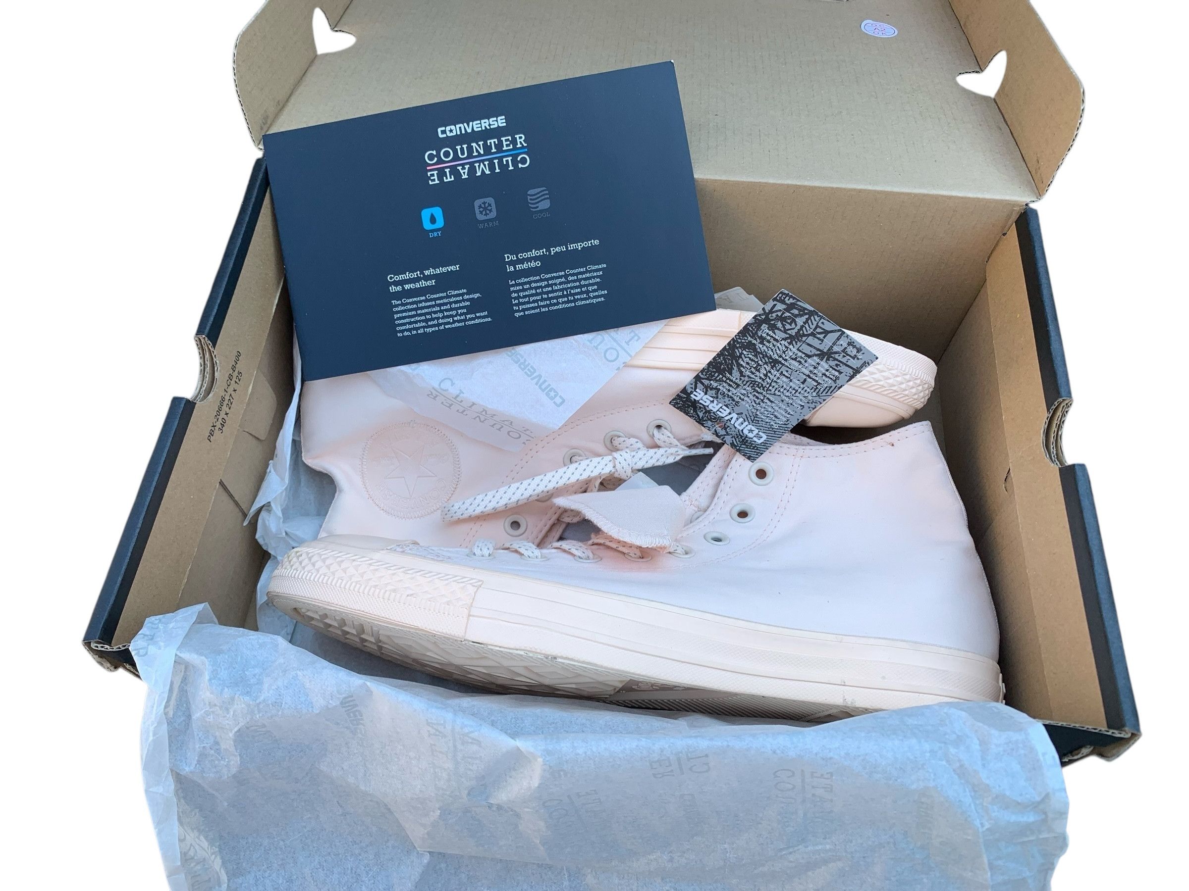 Converse Converse Chuck Taylor ALL-STAR CLIMATE COUNTER Orange Quartz Size US 10.5 / EU 43-44 - 3 Thumbnail