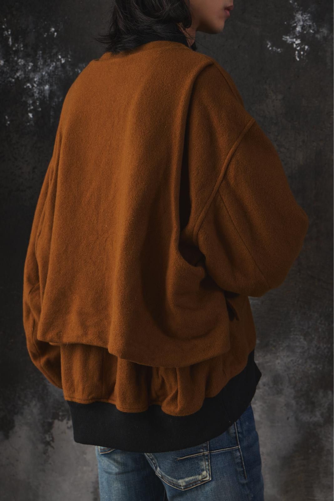 Other VOAAOV OVERSIZE WOOL BOMBER JACKET Size US M / EU 48-50 / 2 - 6 Thumbnail