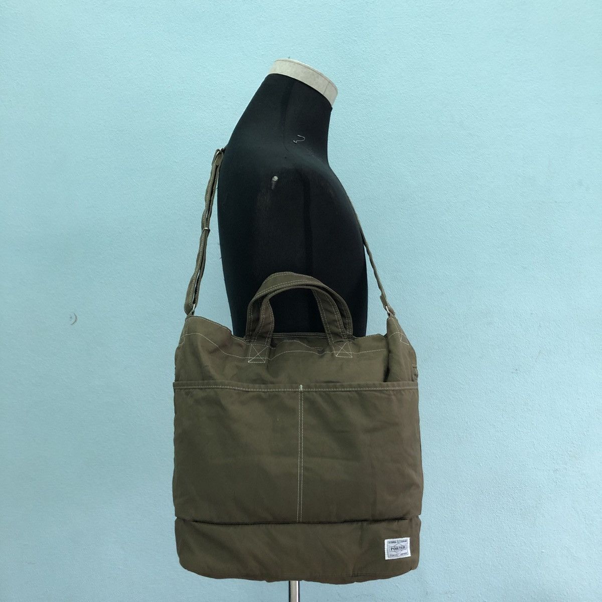 Porter PORTER TACTICAL CANVAS CROSSBODY CARRY BAG Size ONE SIZE - 18 Thumbnail