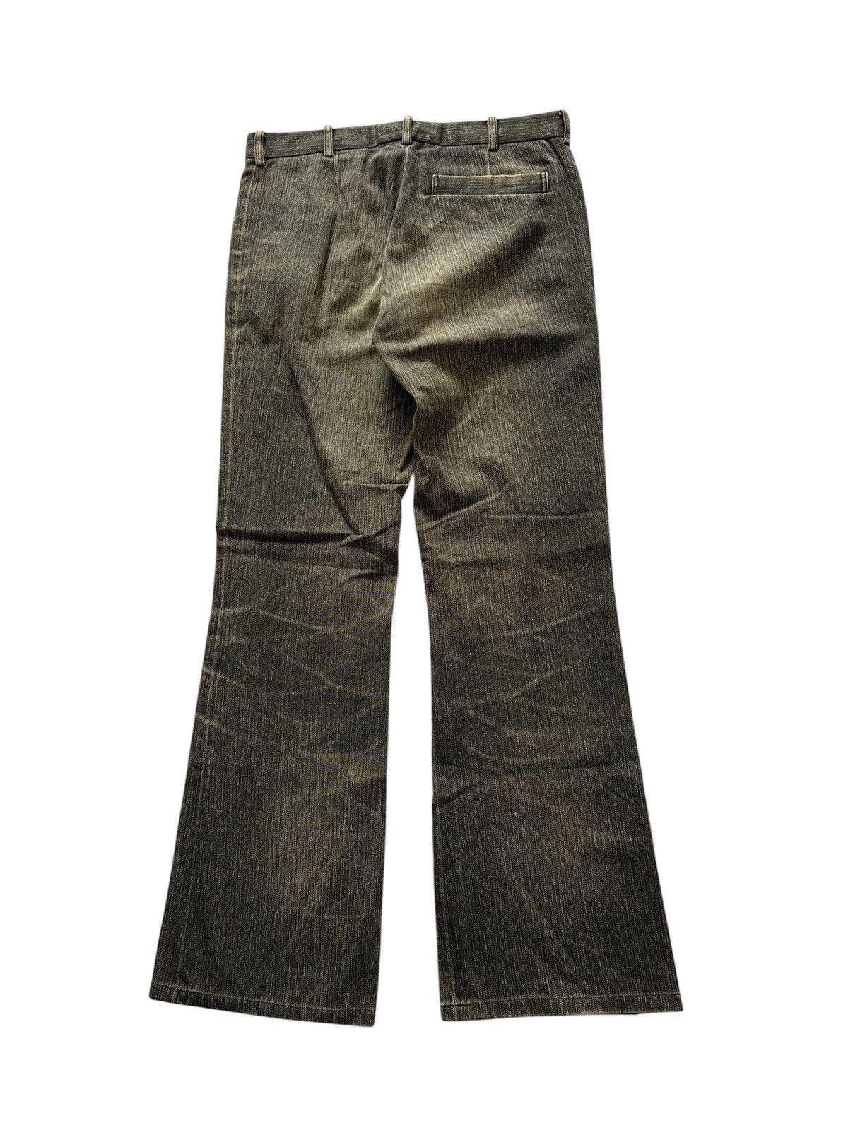 Katharine Hamnett London KATHARINE HAMNETT LONDON FLARE PANTS Size US 30 / EU 46 - 2 Thumbnail