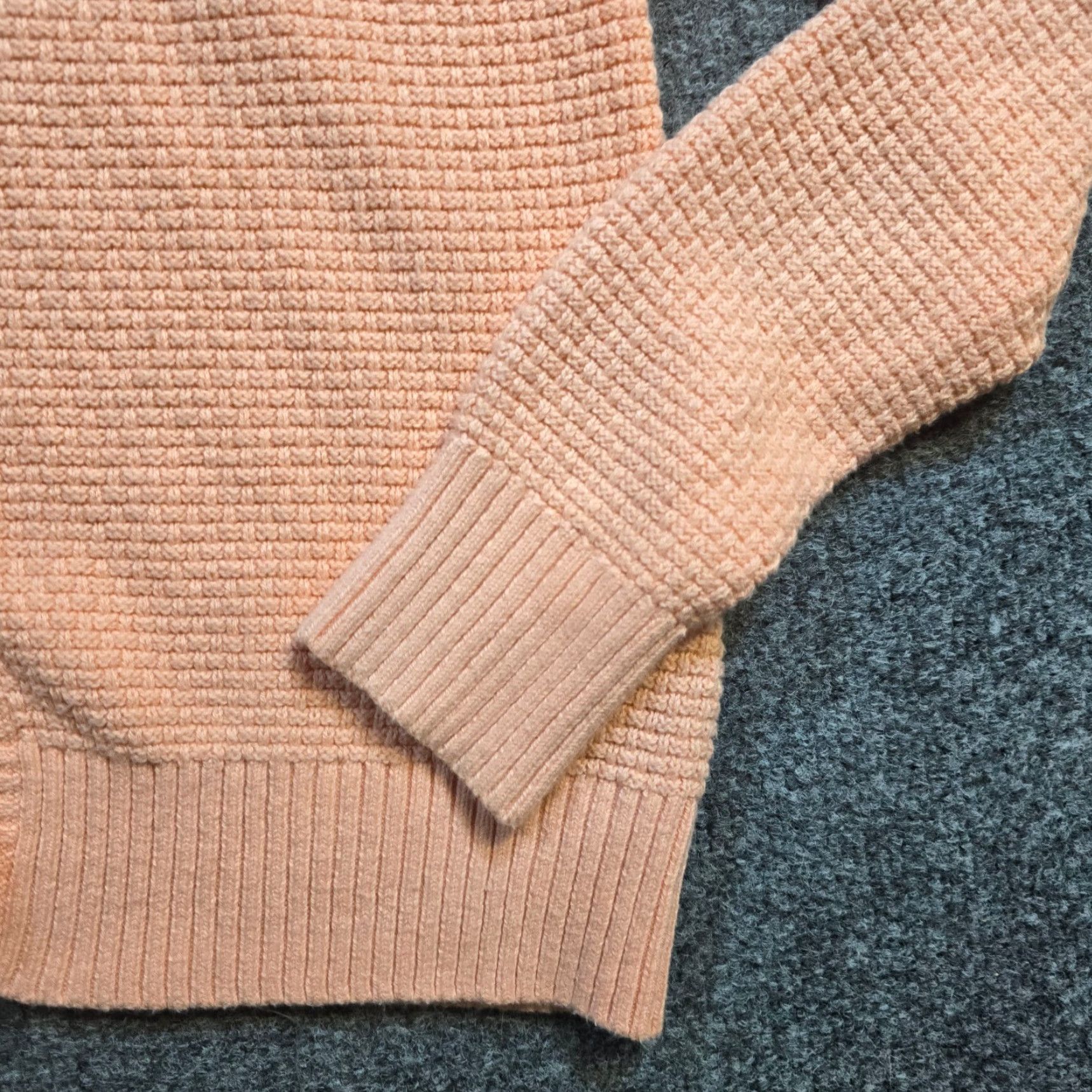 Vintage L.L. Bean Cardigan Sweater Womens XS Orange Knit Long Sleeve Career Regular Fit Sh sweater? Size XS / US 0-2 / IT 36-38 - 5 Thumbnail