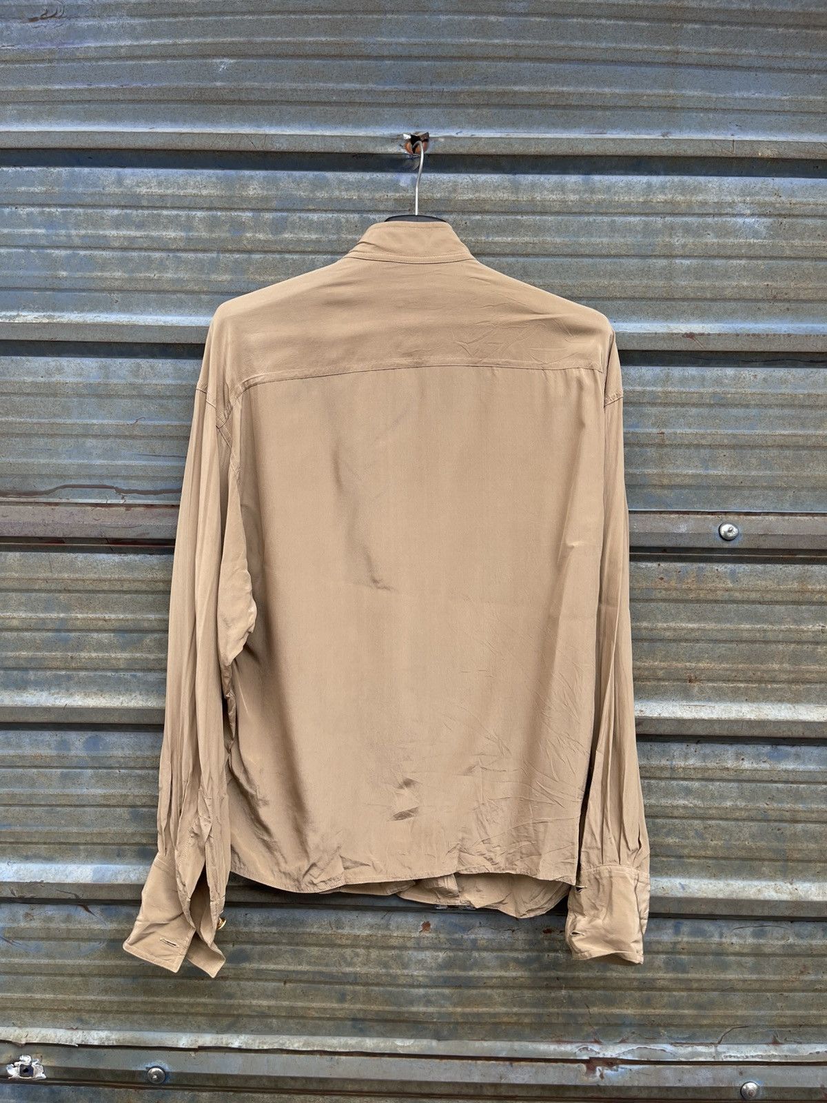Chanel Vintage Chanel Double Gold Button Rayon Shirt Size M / US 6-8 / IT 42-44 - 2 Thumbnail