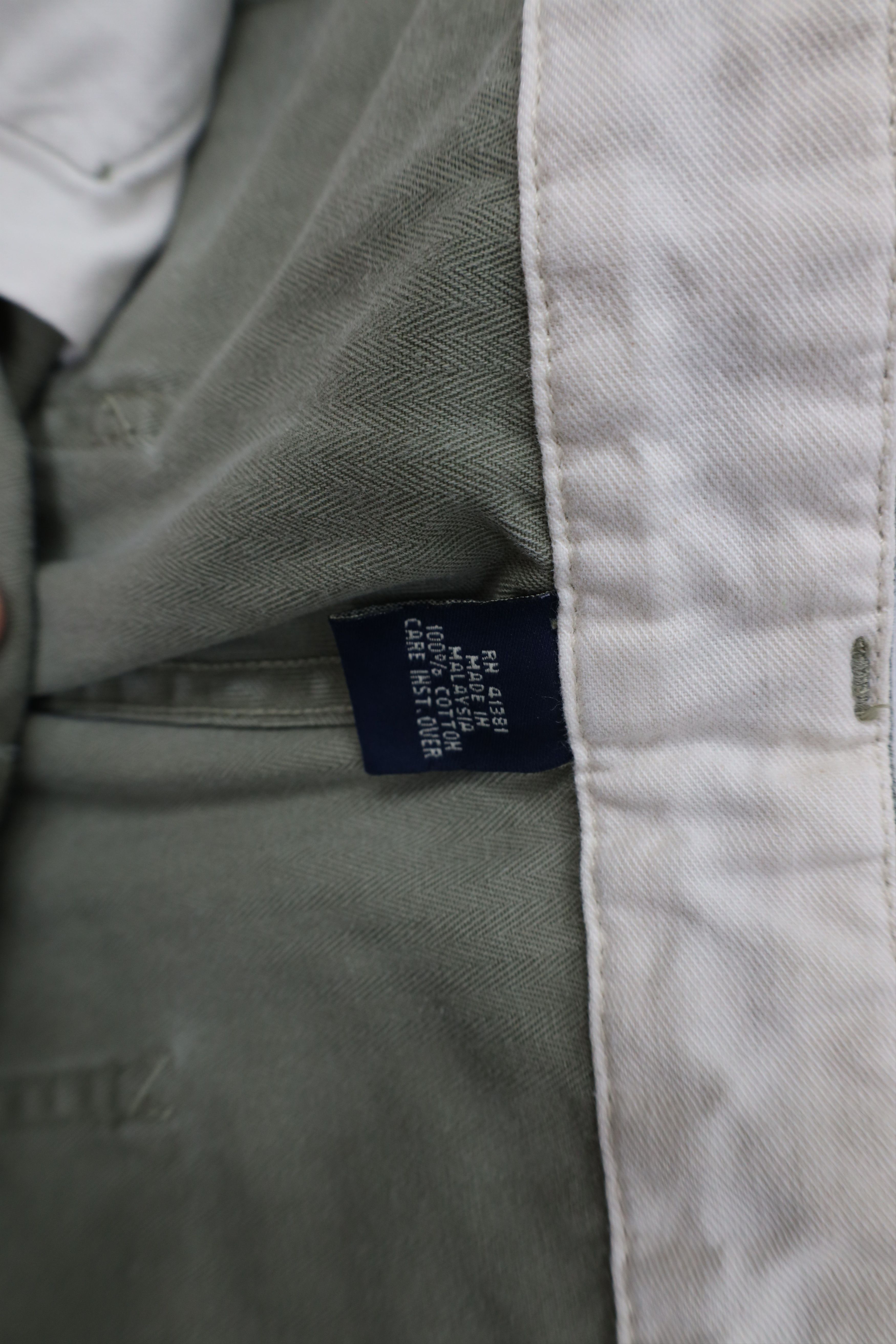 Ralph Lauren Vintage 90s Polo Sport Ralph Lauren HBT Workwear Shorts Size US 36 / EU 52 - 6 Thumbnail