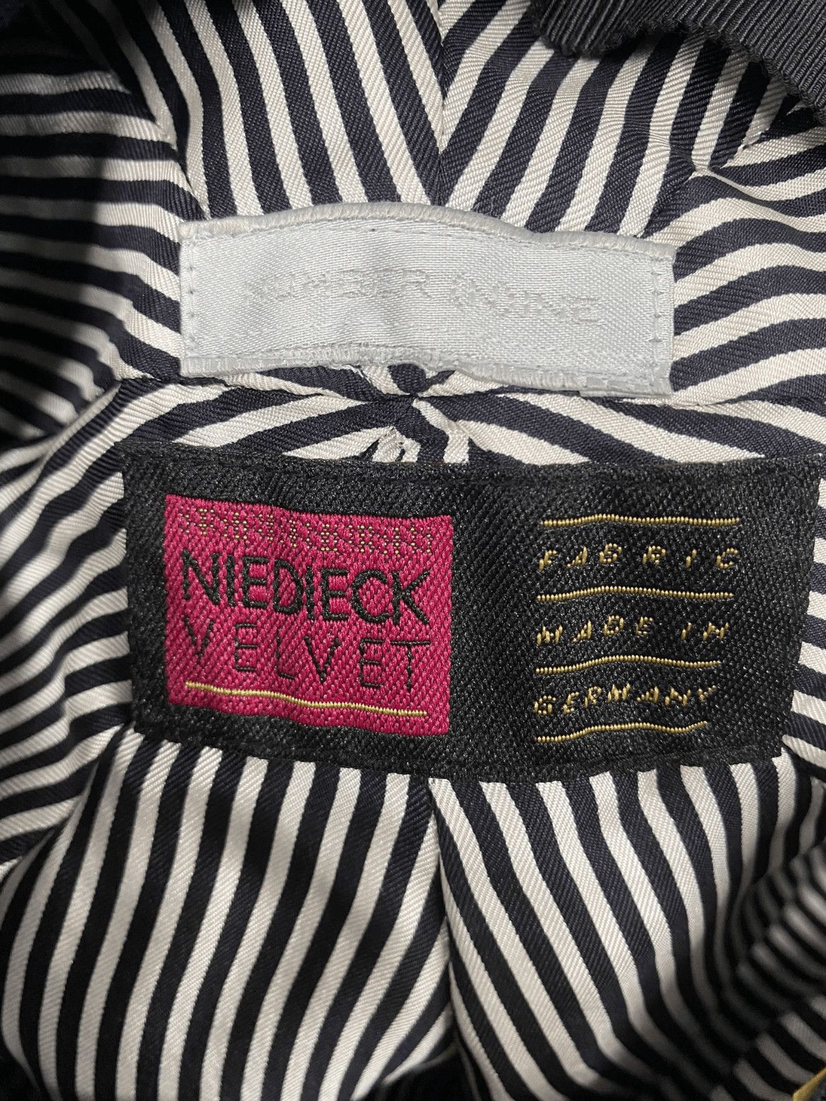 Number (N)ine Number Nine x Niedieck Velvet Octagonal Cap-2505 Size ONE SIZE - 9 Thumbnail