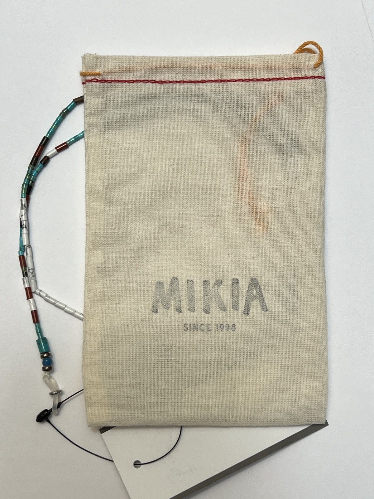 Mikia New MIKIA Multi-stone sterling silver silk sunglasses chain Size ONE SIZE - 2 Thumbnail