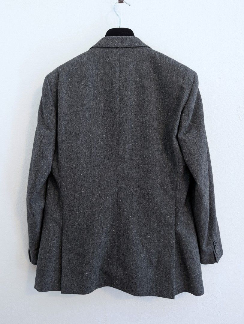 Calvin Klein Calvin Klein Collection Sport Jacket, Grey Tweed 40R Size 40R - 2 Thumbnail