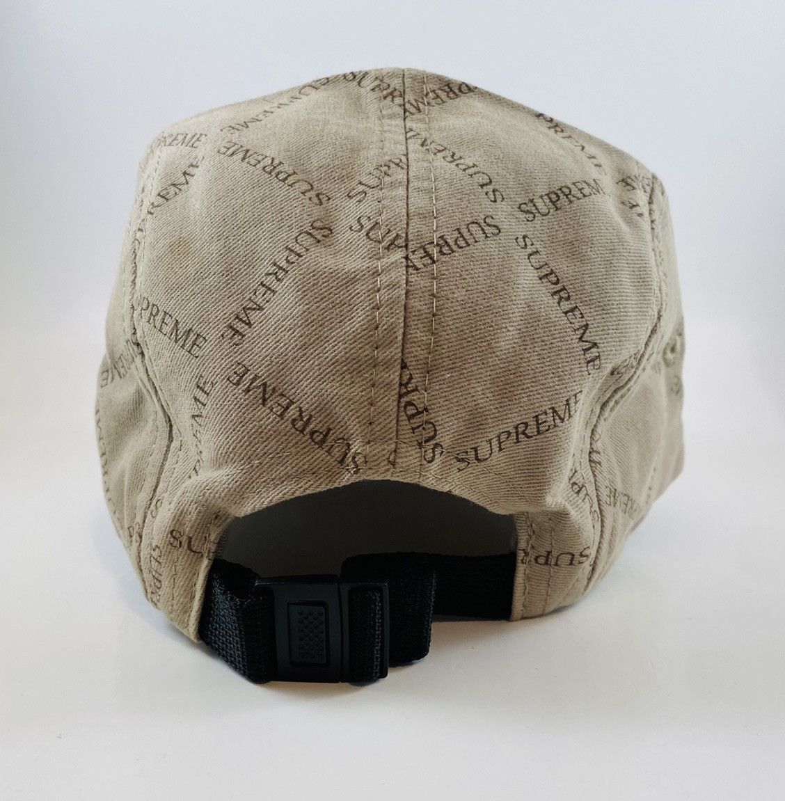 Supreme Supreme Gucci Cease and Desist Monogram Camp Cap Size ONE SIZE - 4 Thumbnail