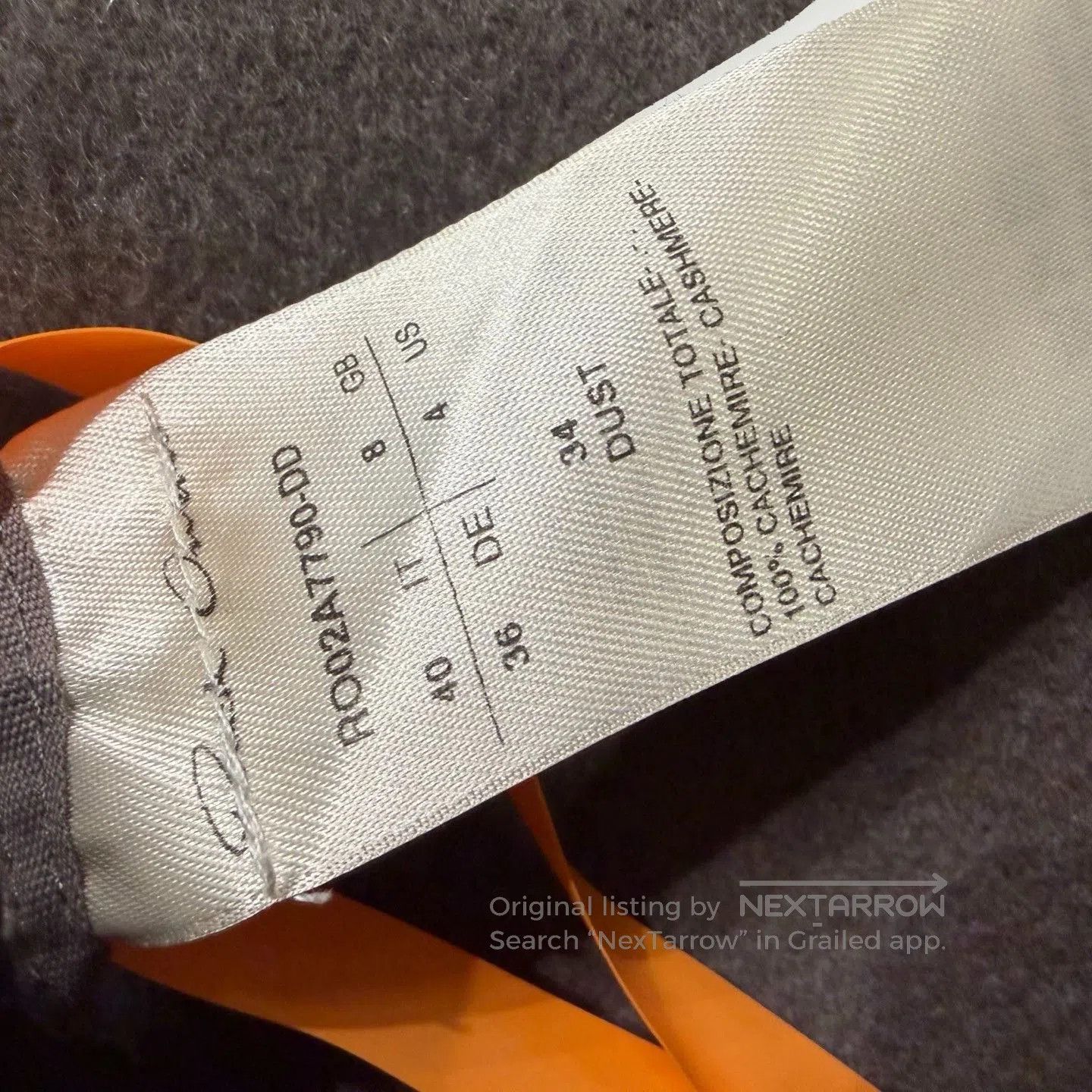 Rick Owens Rick Owens Cashmere Cape Coat. Size XXS / US 00 / IT 34 - 5 Thumbnail